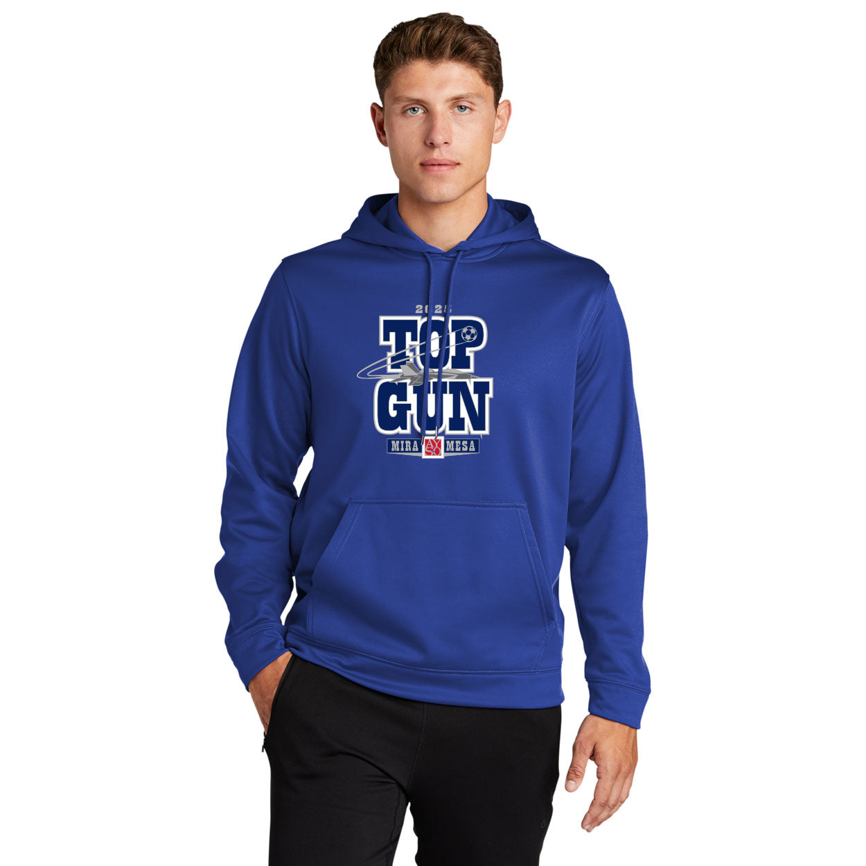 TOP GUN 25 TEXT PERFORMANCE HOODED SWEATSHIRT