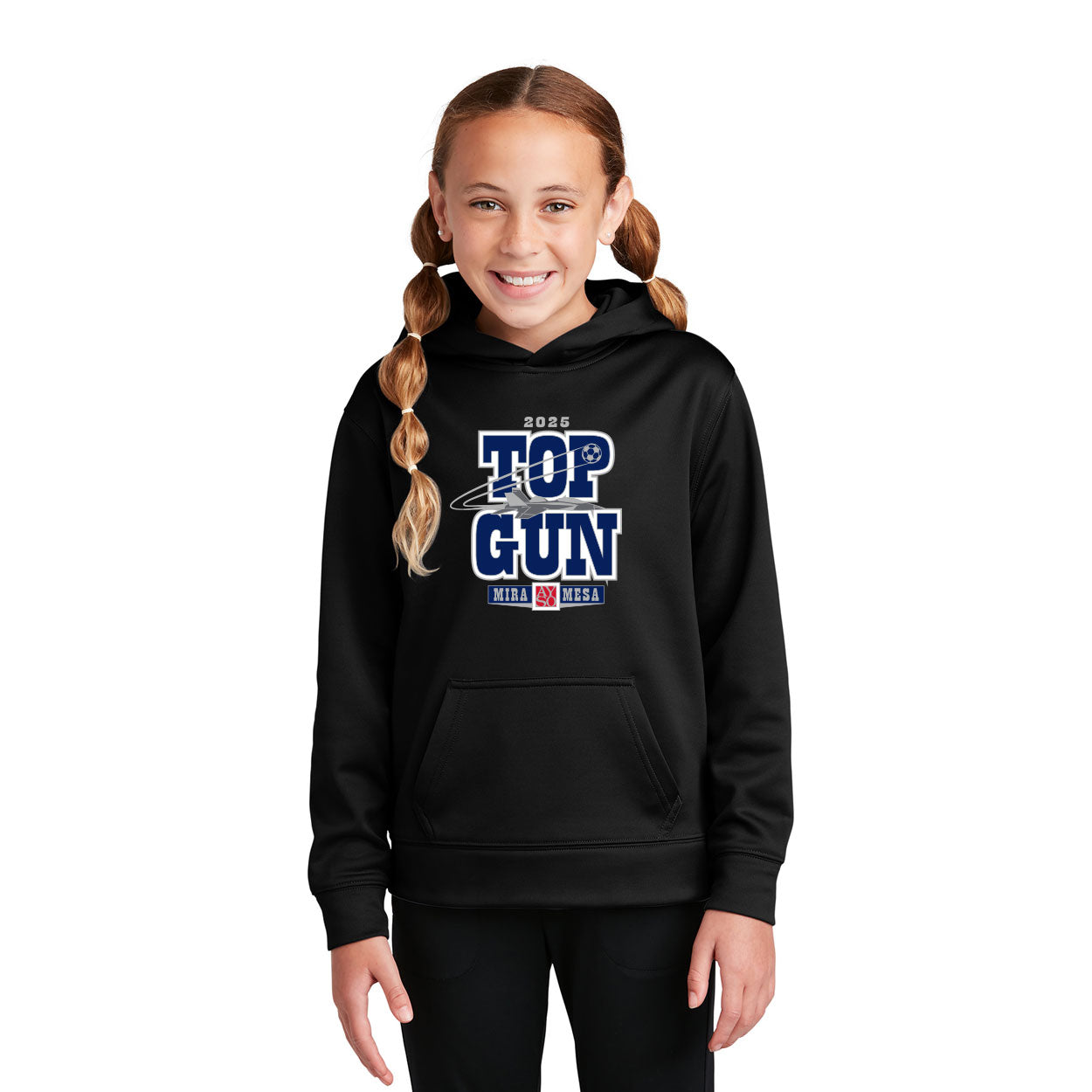 TOP GUN 25 TEXT PERFORMANCE HOODED SWEATSHIRT