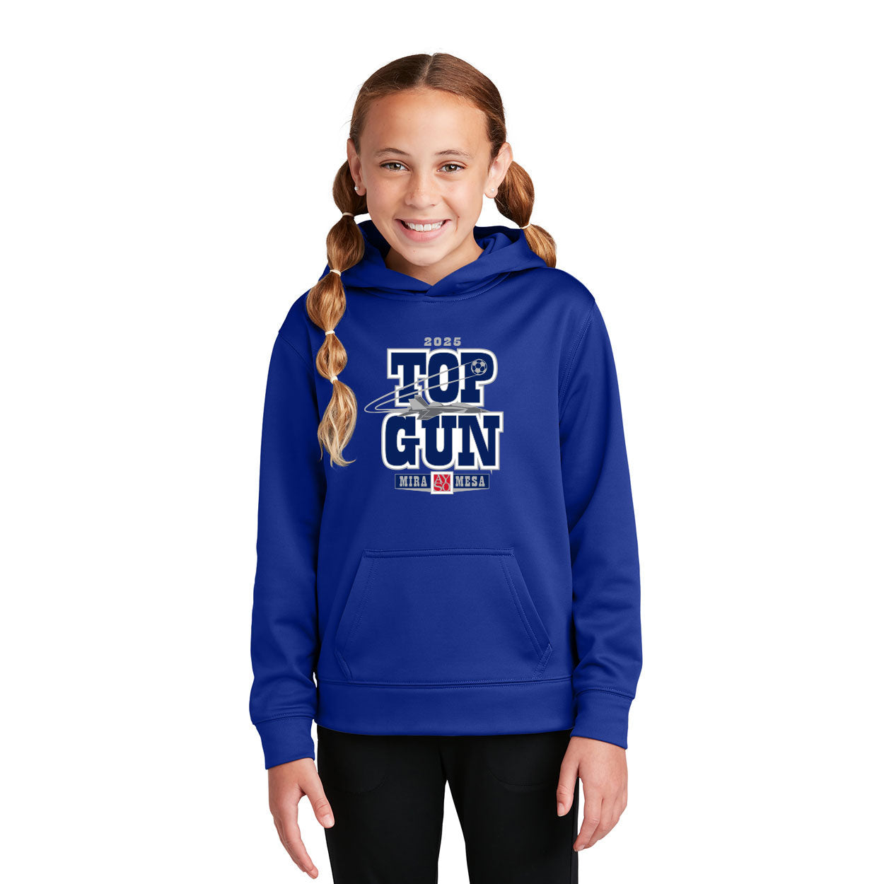 TOP GUN 25 TEXT PERFORMANCE HOODED SWEATSHIRT