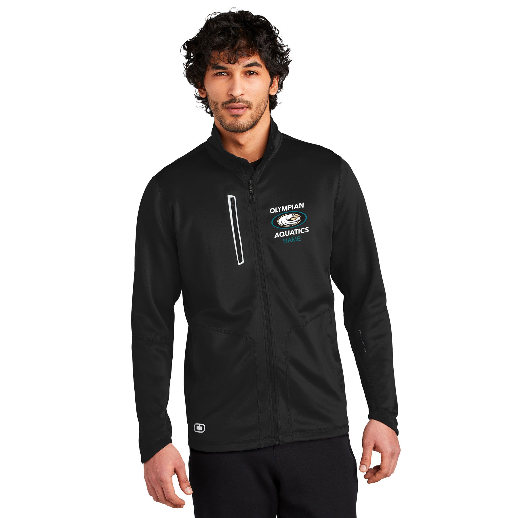 OLYMPIAN AQUATICS STACKED OGIO¨ ENDURANCE FULCRUM FULL-ZIP
