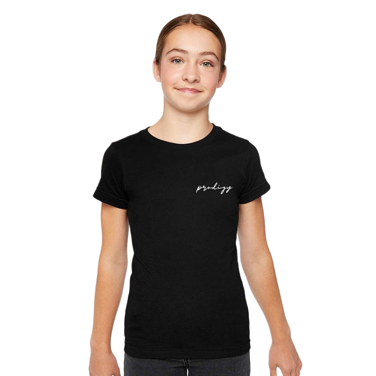 PRODIGY LOGO YOUTH FINE JERSEY TEE