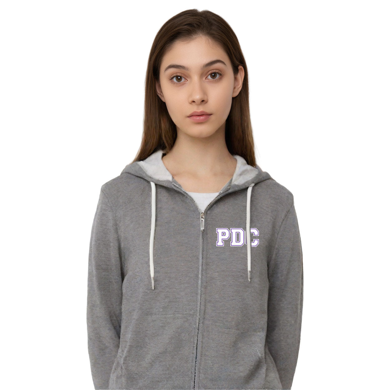PRODIGY LOGO LIGHTWEIGHT FULL-ZIP HOODED SWEATSHIRT