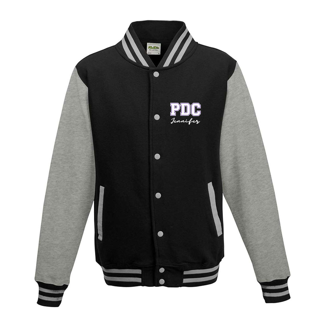 PRODIGY EMBROIDERY LETTERMAN JACKET