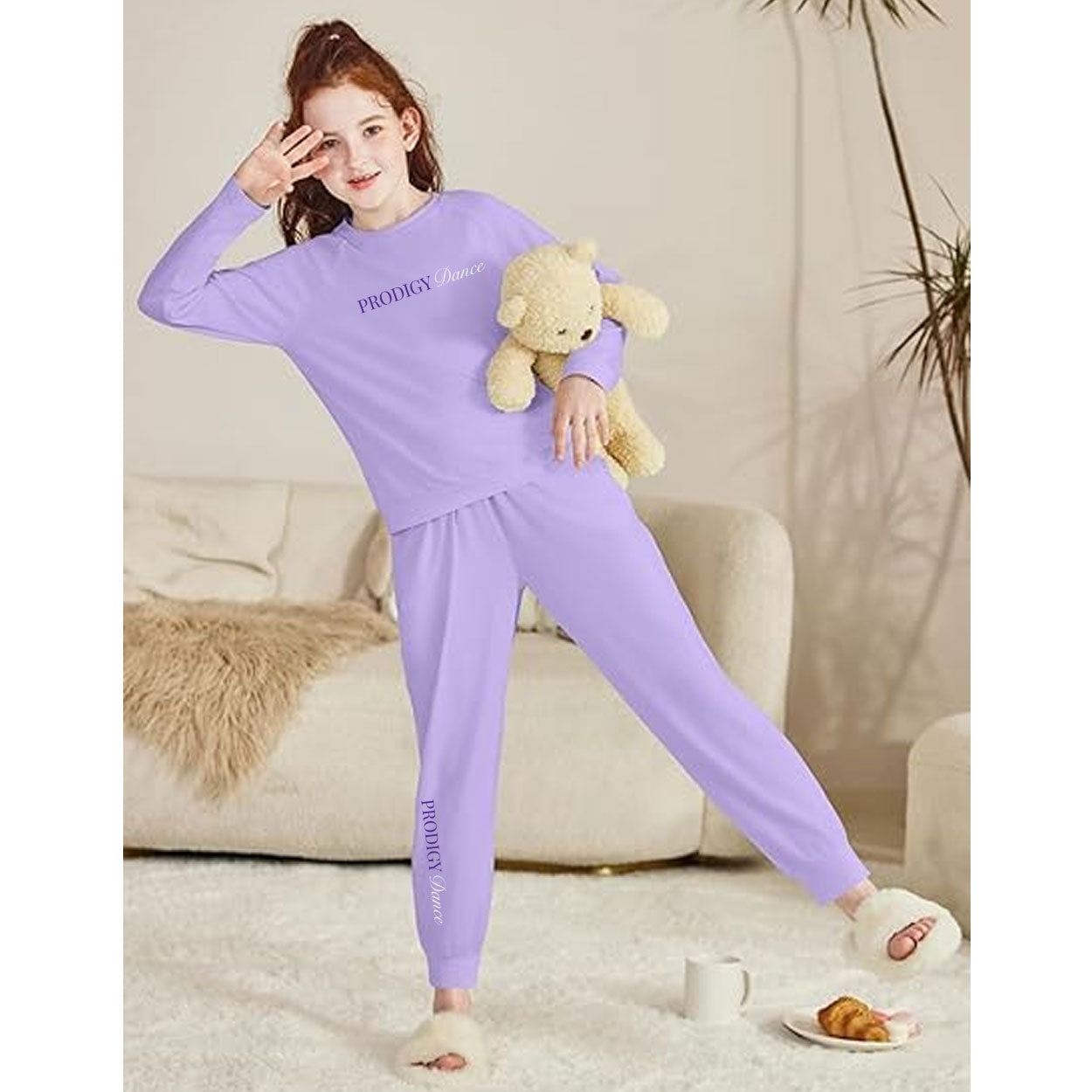 PRODIGY LOGO GIRLS LOUNGE & SLEEP SET