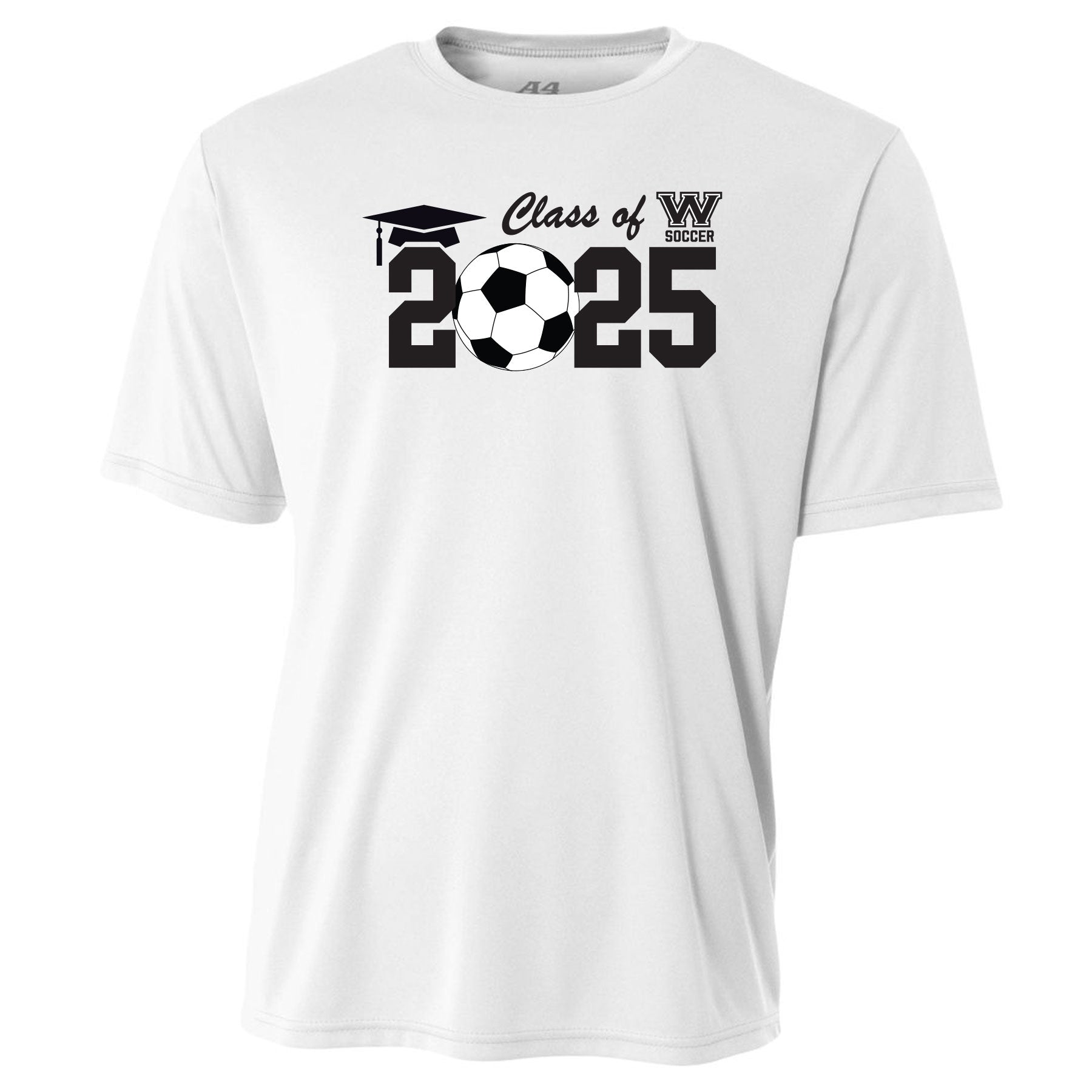 WESTVIEW SOCCER CLASS OF 2025 PERFORMANCE SHORT SLEEVE TEE