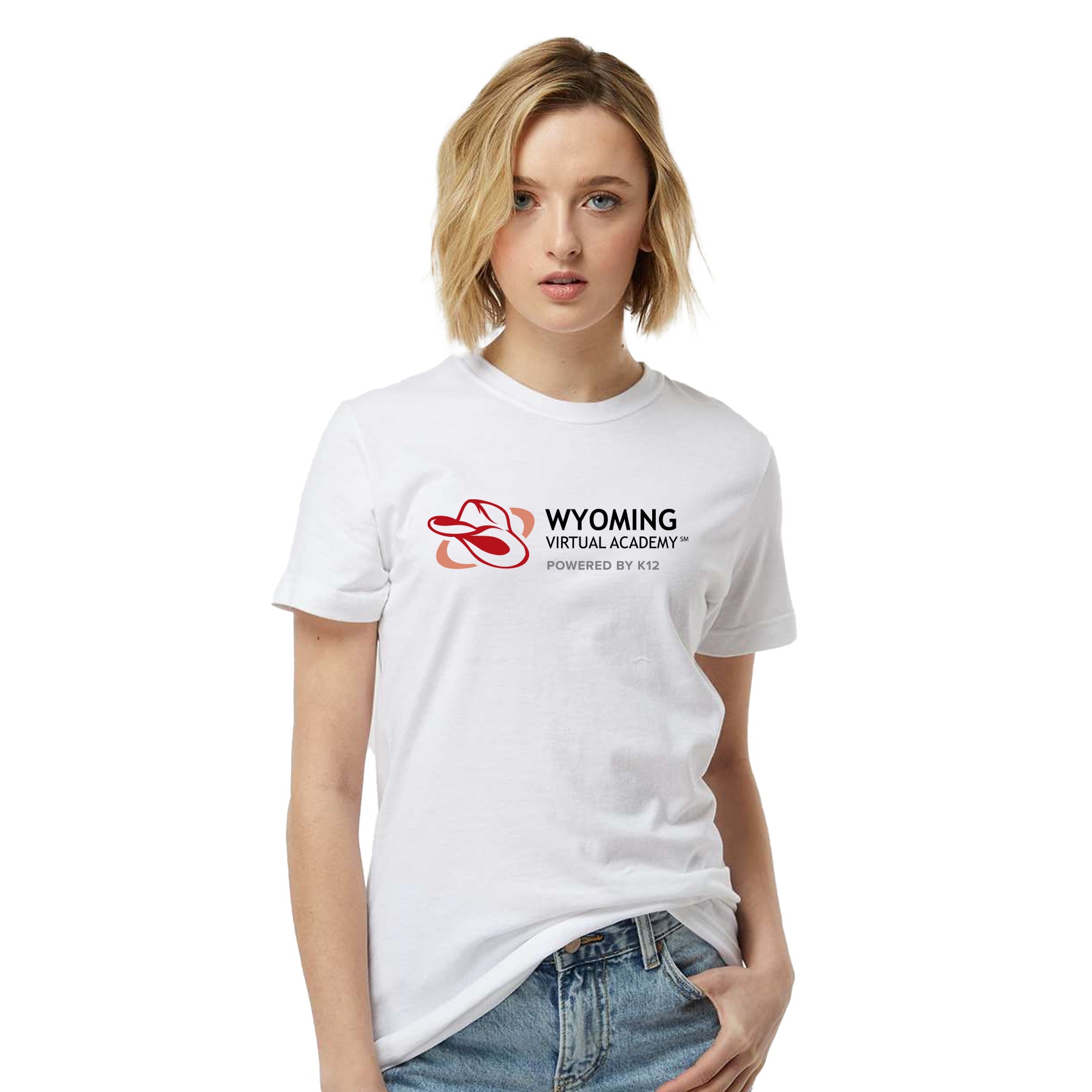 WYOMING VIRTUAL ACADEMY LOGO CLASSIC T-SHIRT