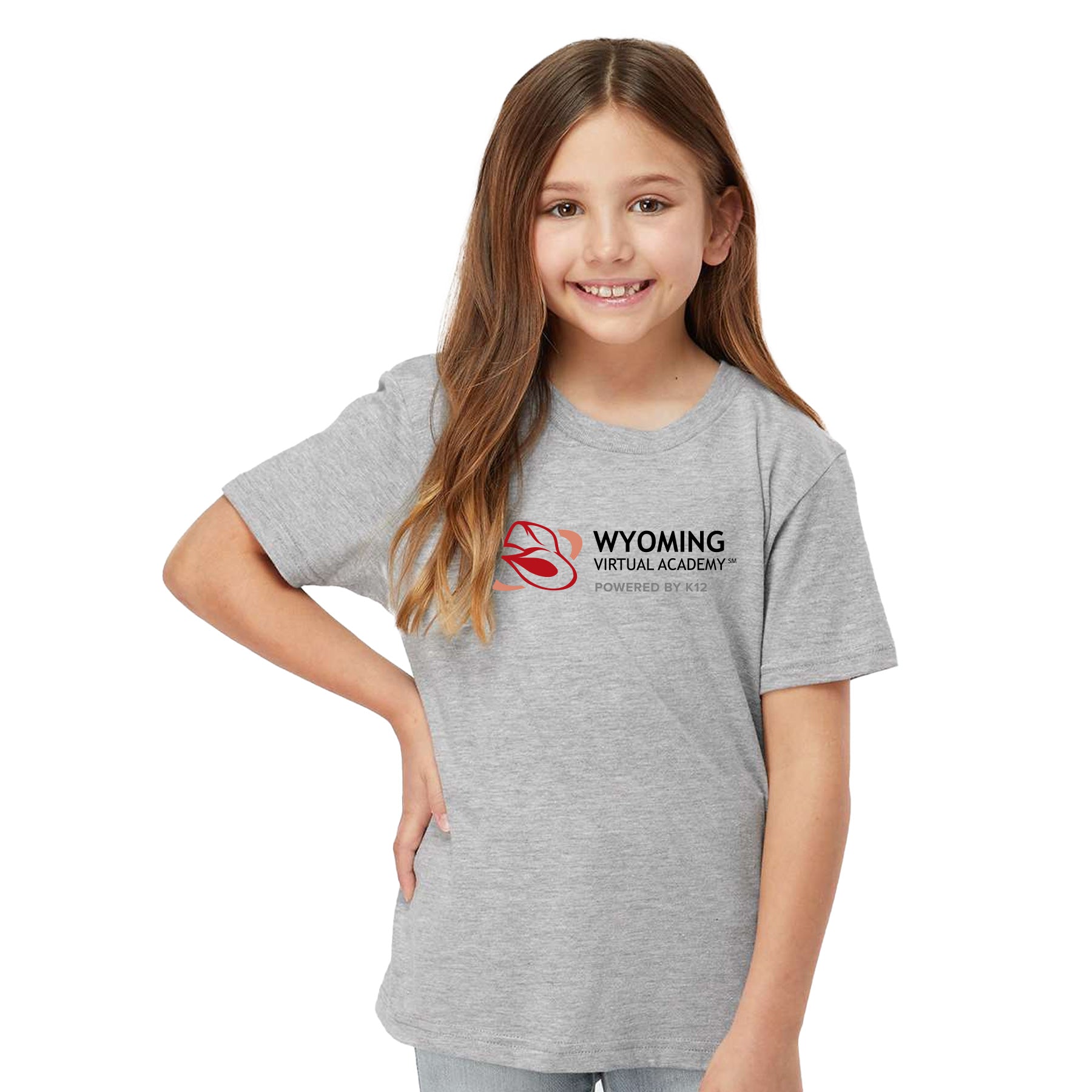 WYOMING VIRTUAL ACADEMY LOGO T-SHIRT