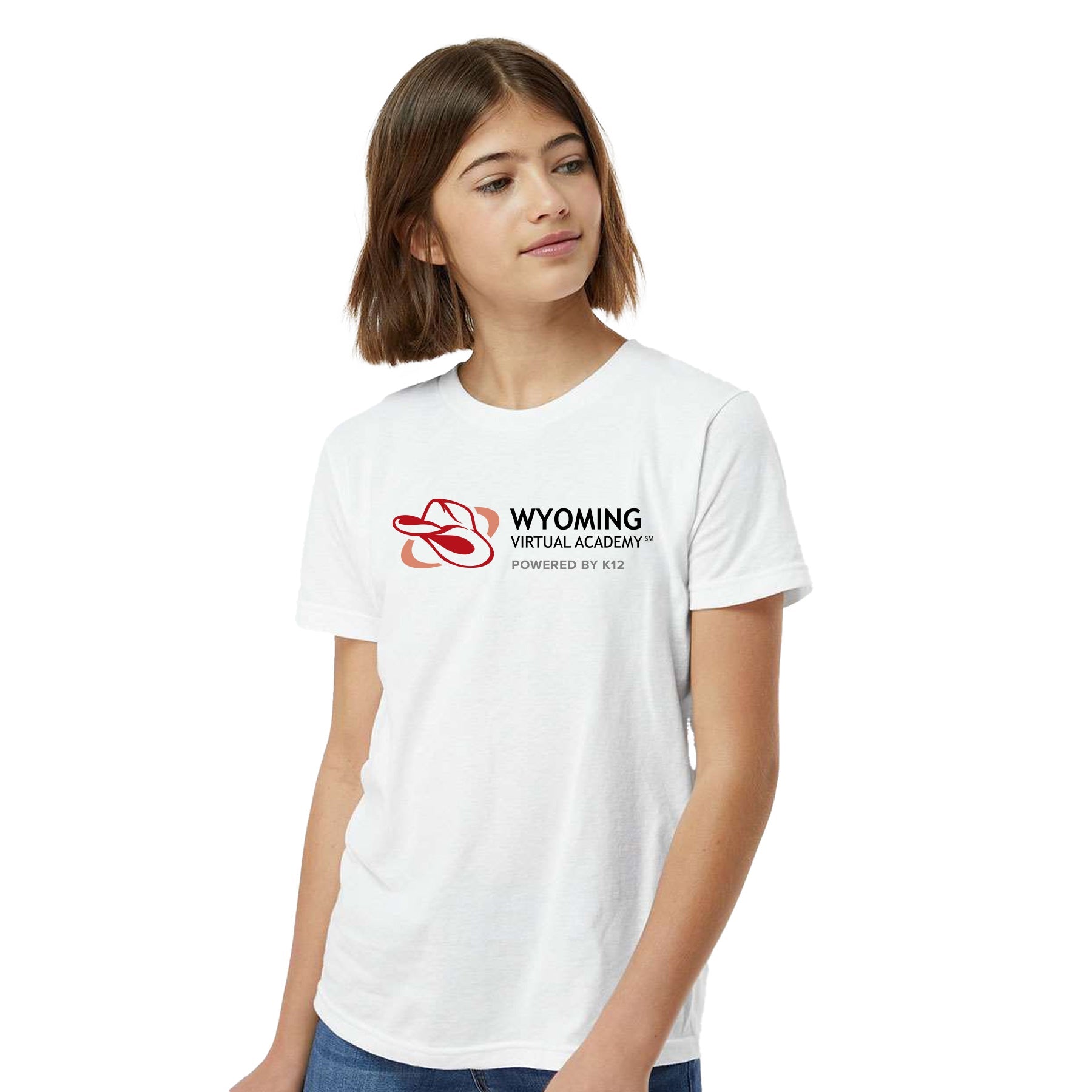 WYOMING VIRTUAL ACADEMY LOGO T-SHIRT