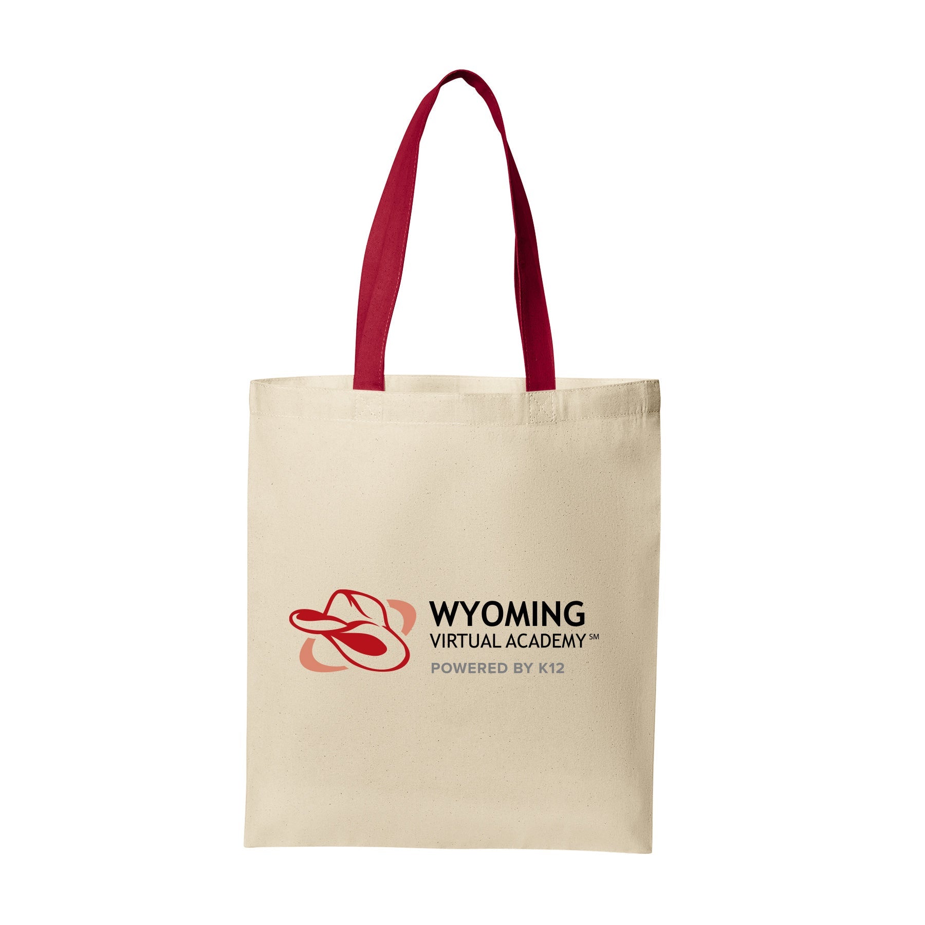 WYOMING VIRTUAL ACADEMY LOGO CORE COTTON TOTE