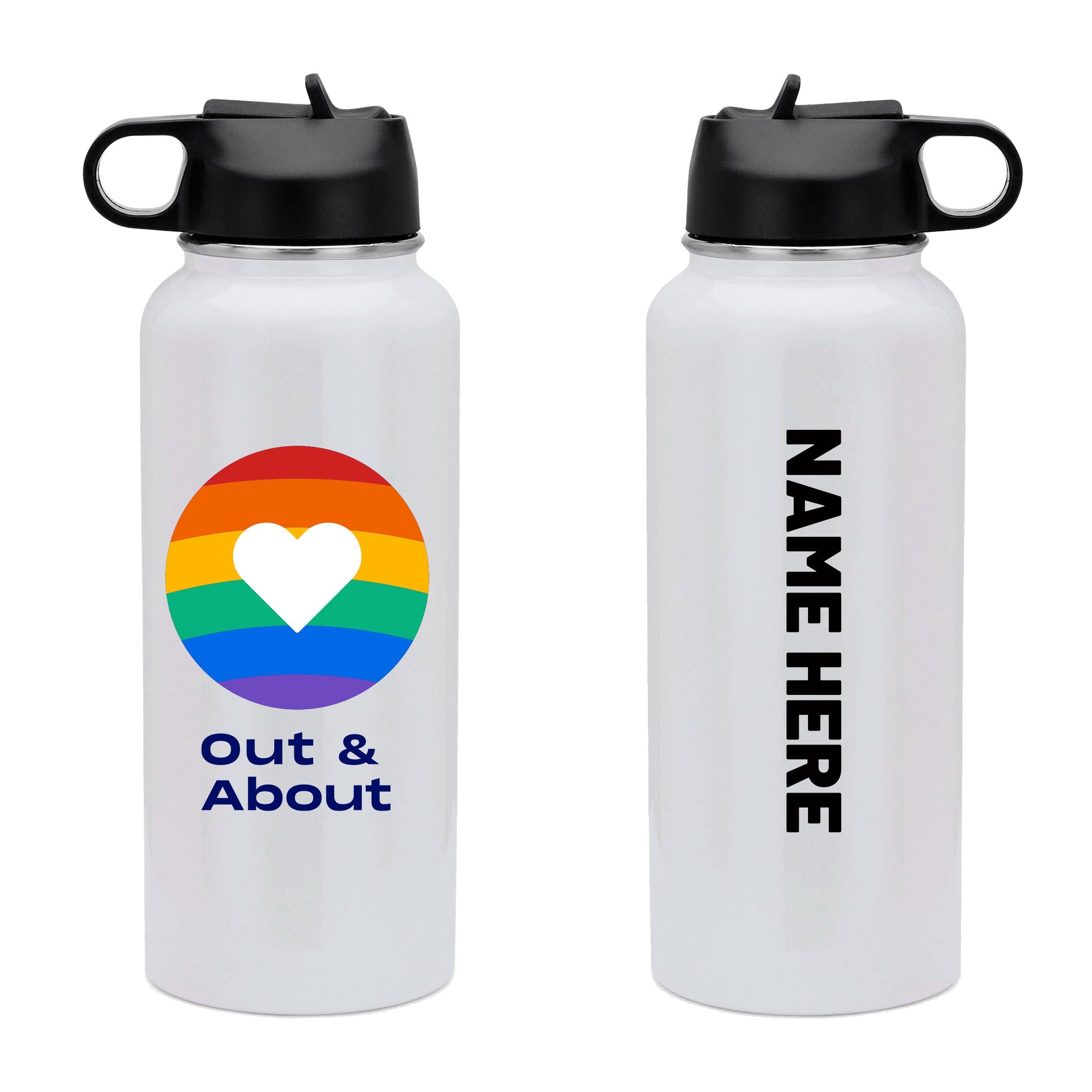 OUT AND ABOUT LOGO 32OZ HYDRO WATER BOTTLE