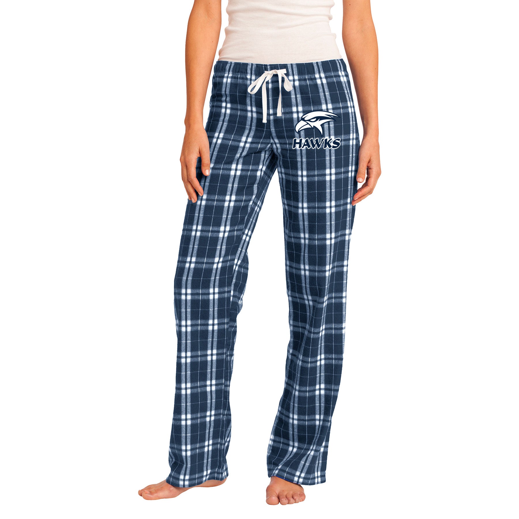 SAN DIEGO HAWKS LOGO FLANNEL PLAID PANT