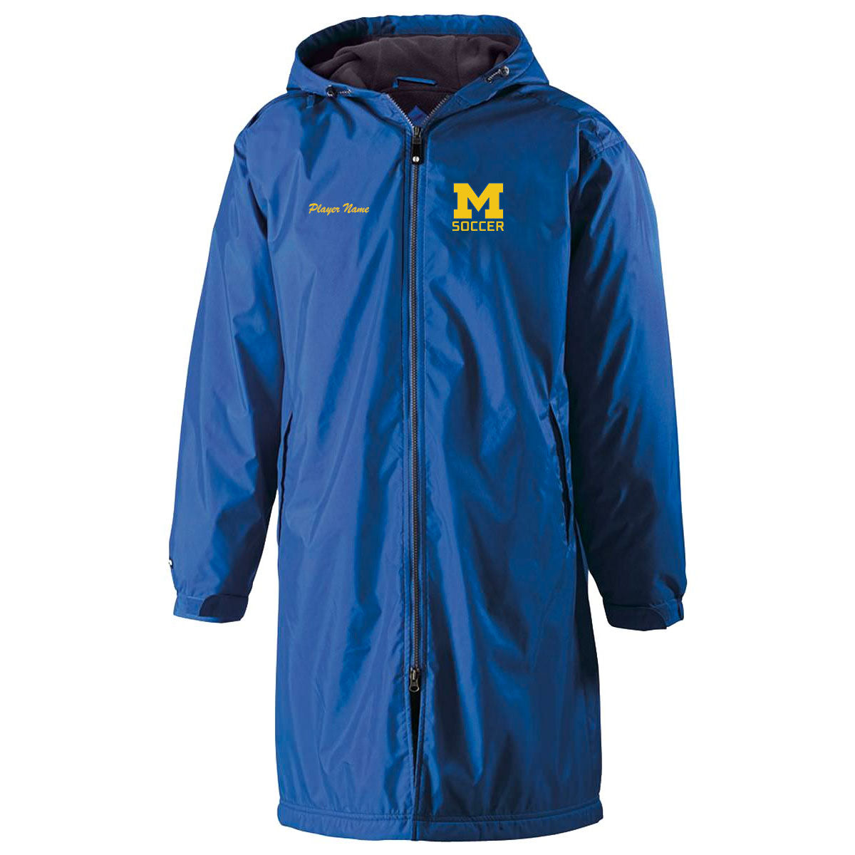 MIRA MESA SOCER - EMBROIDERED SWIM PARKA