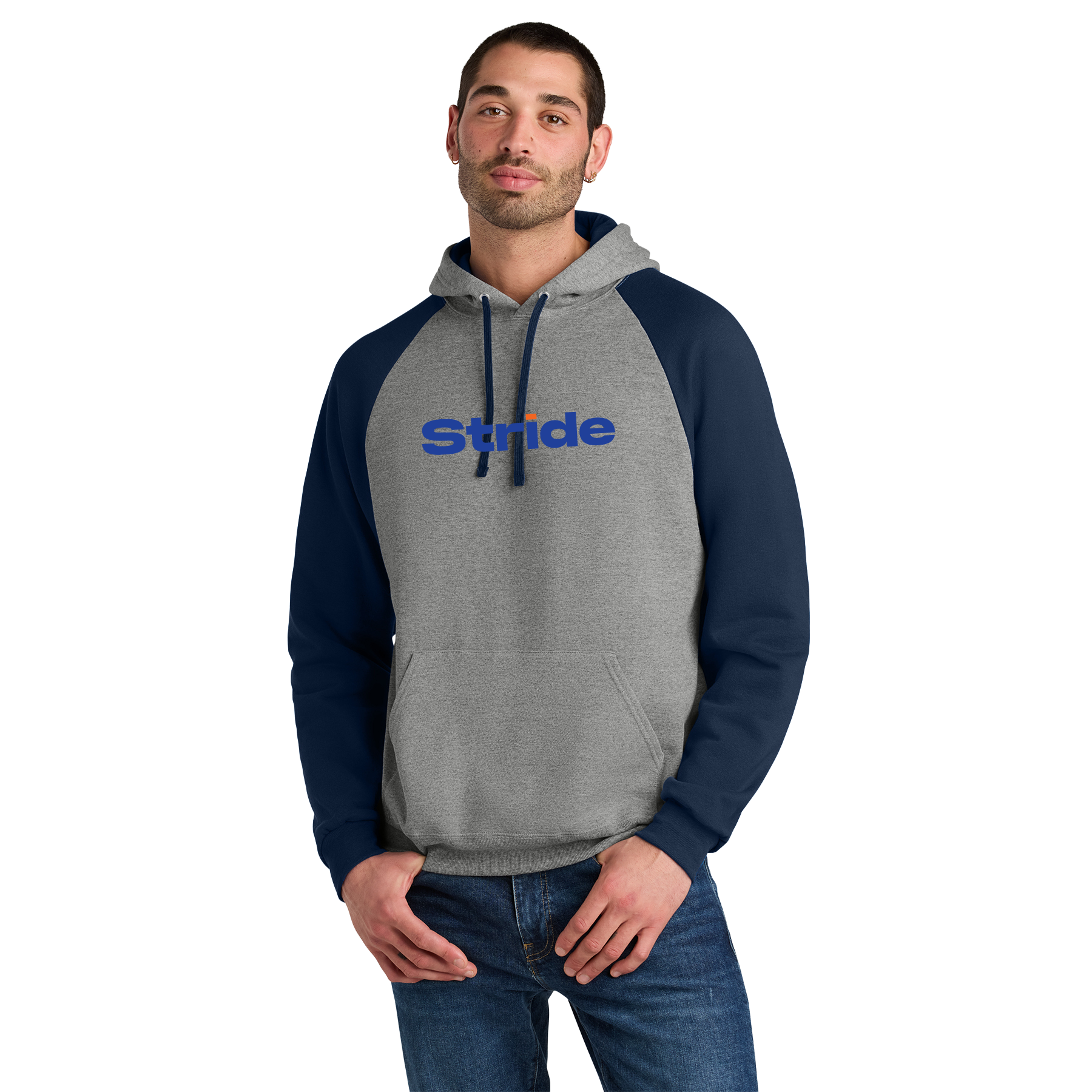 STRIDE STRIDE COLORBLOCK RAGLAN HOODIE SWEATSHIRT