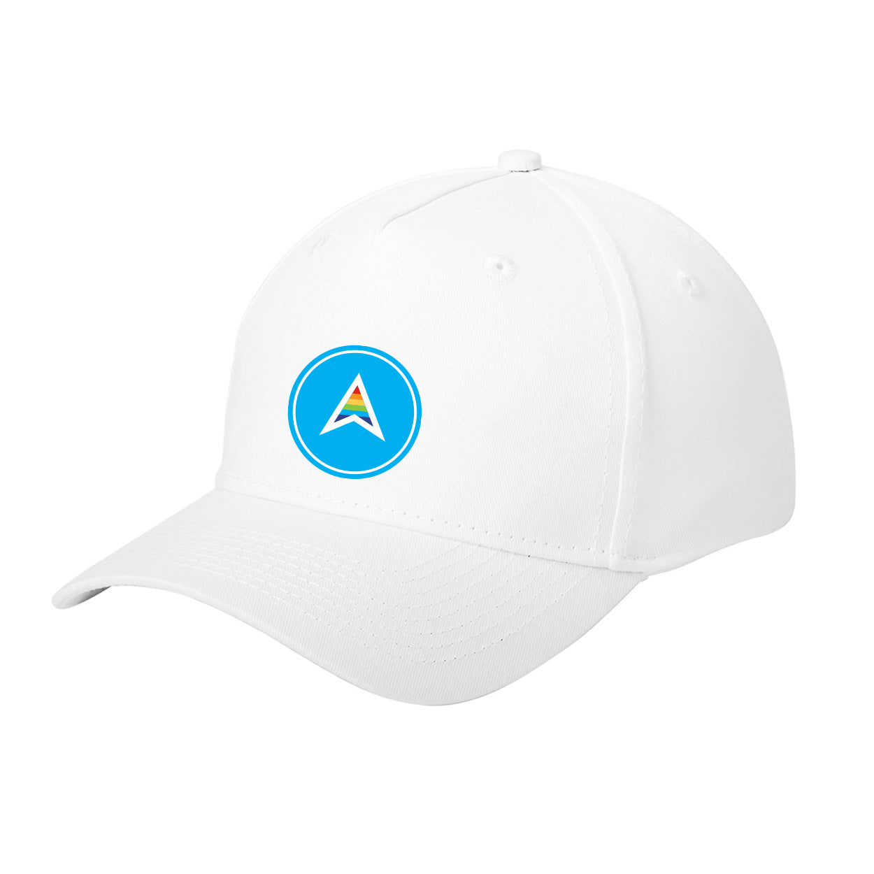 TECH ELEVATOR PRIDE FIVE-PANEL TWILL CAP