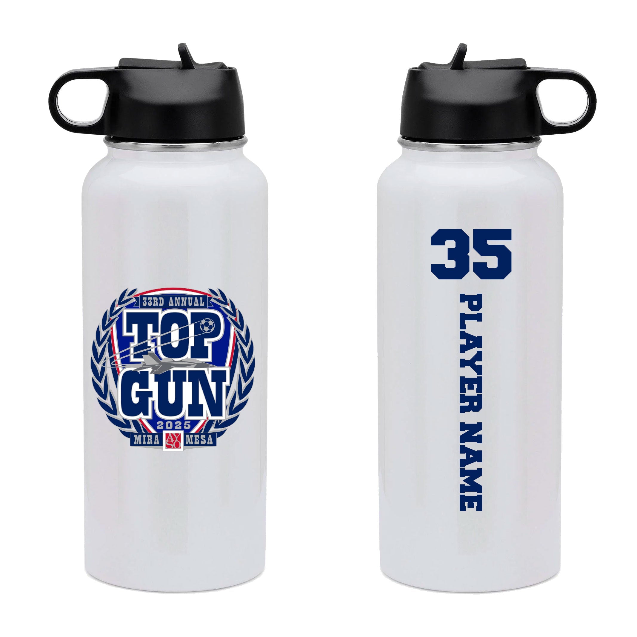 TOP GUN 25 CREST 32OZ HYDRO WATER BOTTLE