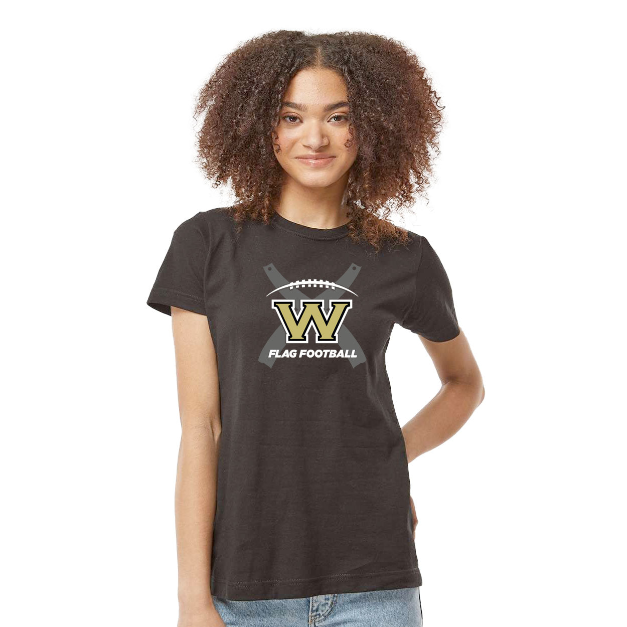 WESTVIEW FLAG FOOTBALL LOGO CLASSIC T-SHIRT