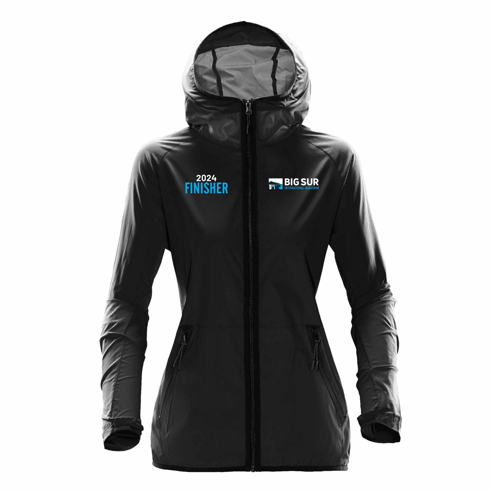 BSIM Women's Hooded Shell -Black- 2024 Finisher Embr.