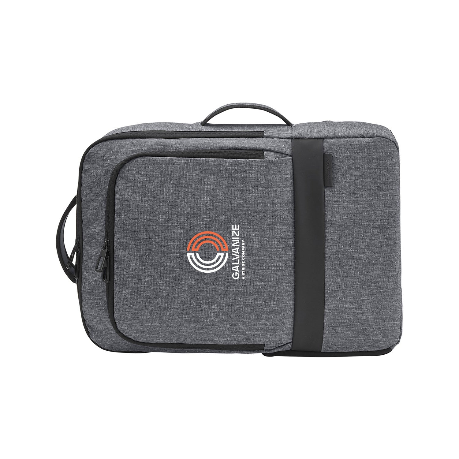 GALVANIZE LOGO LEEMAN VERSA COMPU BACKPACK - EMBROIDERED