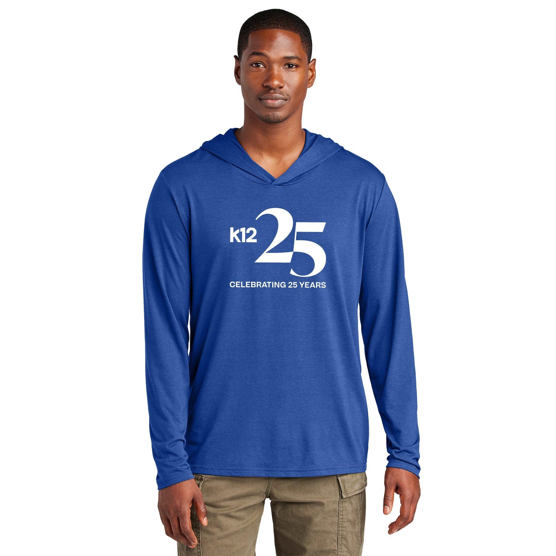 K12 25 YEARS LOGO LONG SLEEVE HOODIE