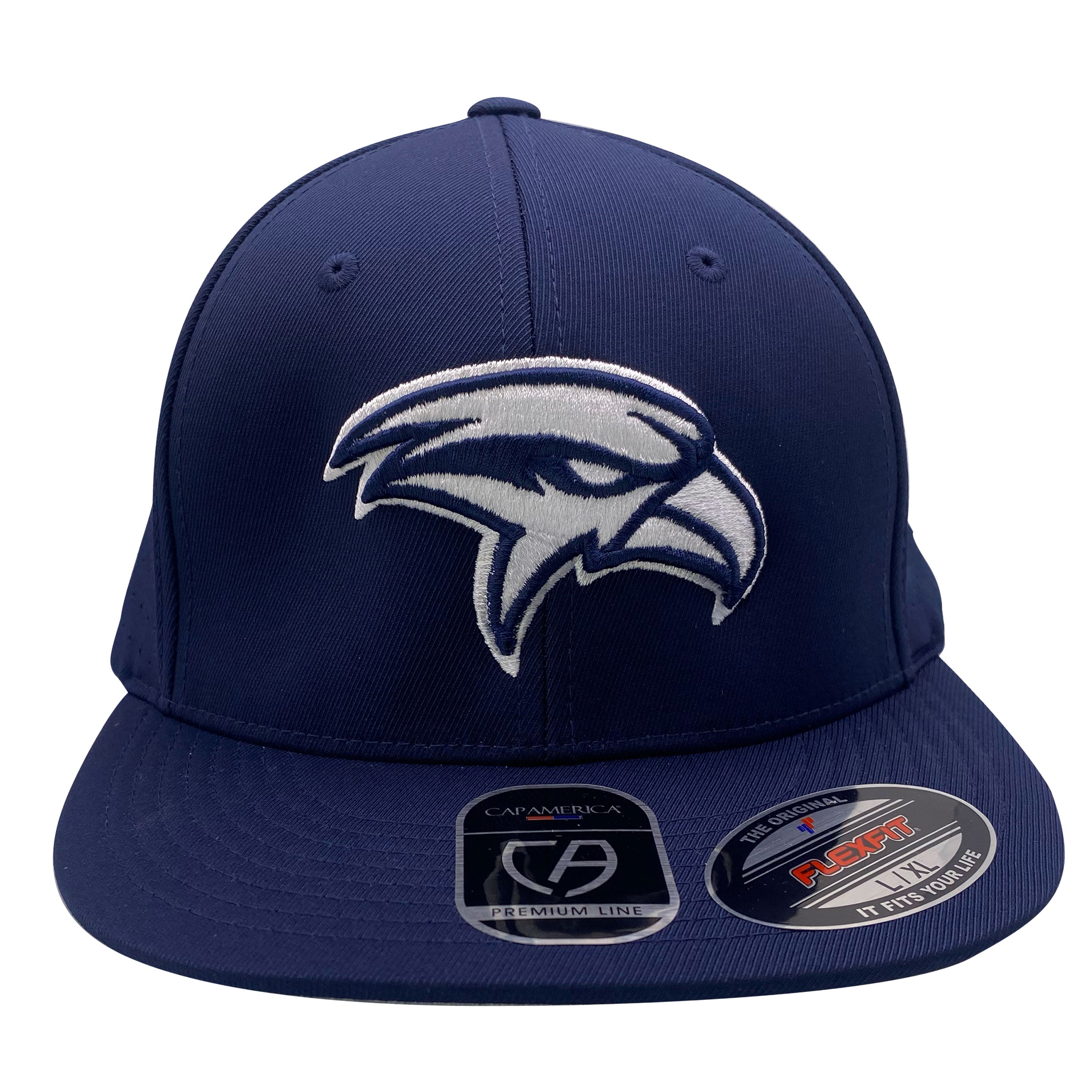 Hawks Baseball Fitted Logo Cap