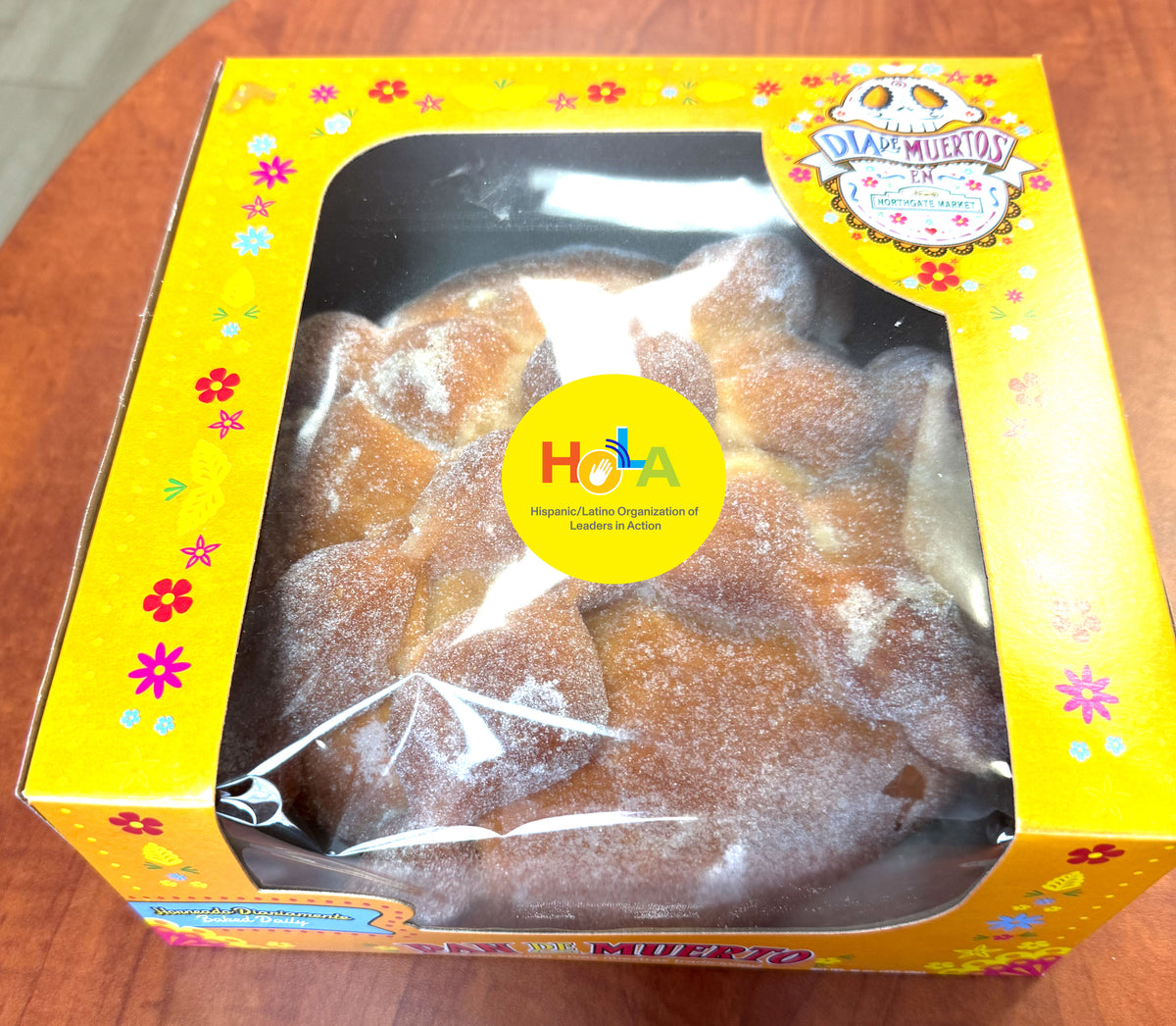 Pan de Muerto Mexican Day of the Dead Bread - Medium 16 oz (LIMITED SEASONAL ITEM)