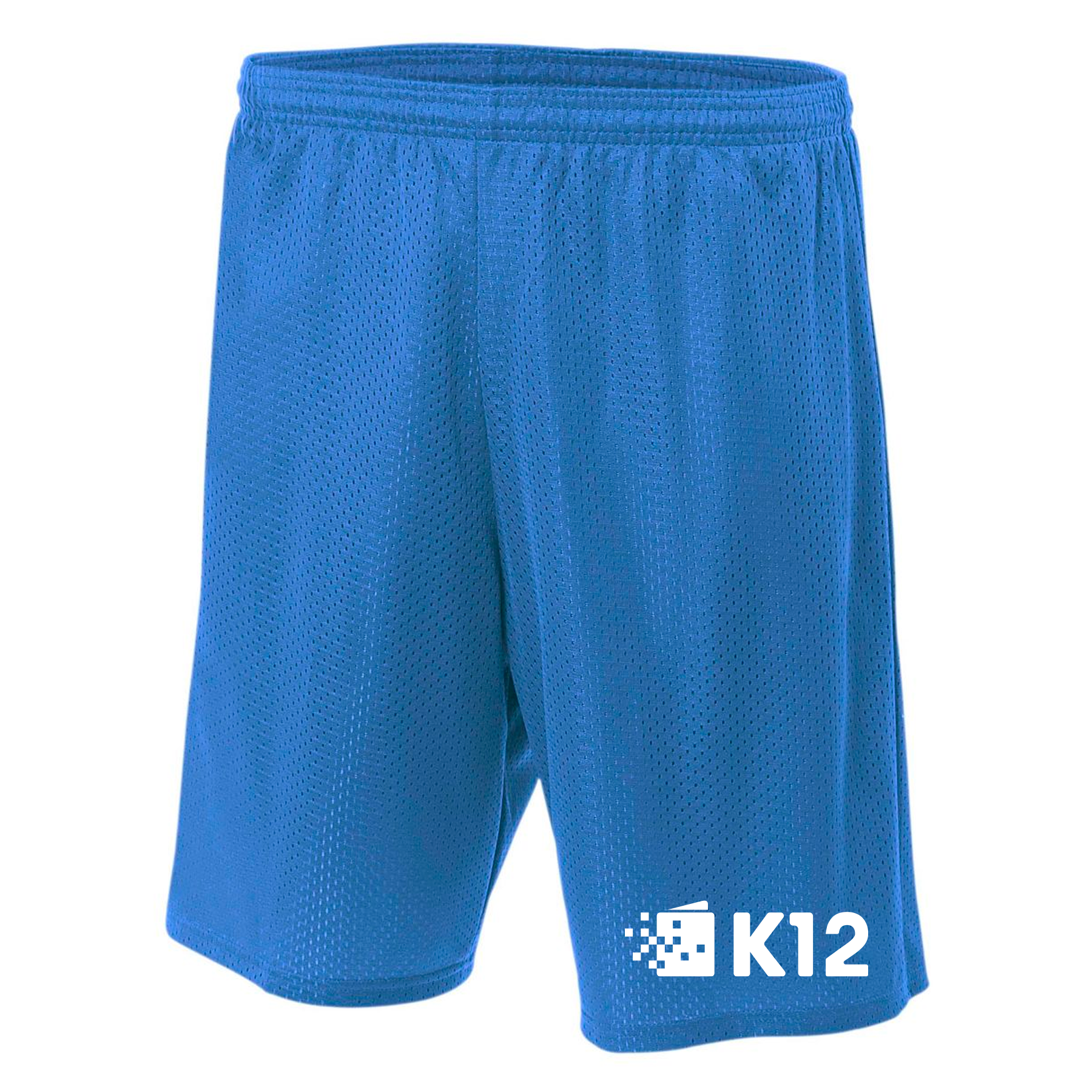 K12 LOGO LINED TRICOT MESH SHORTS