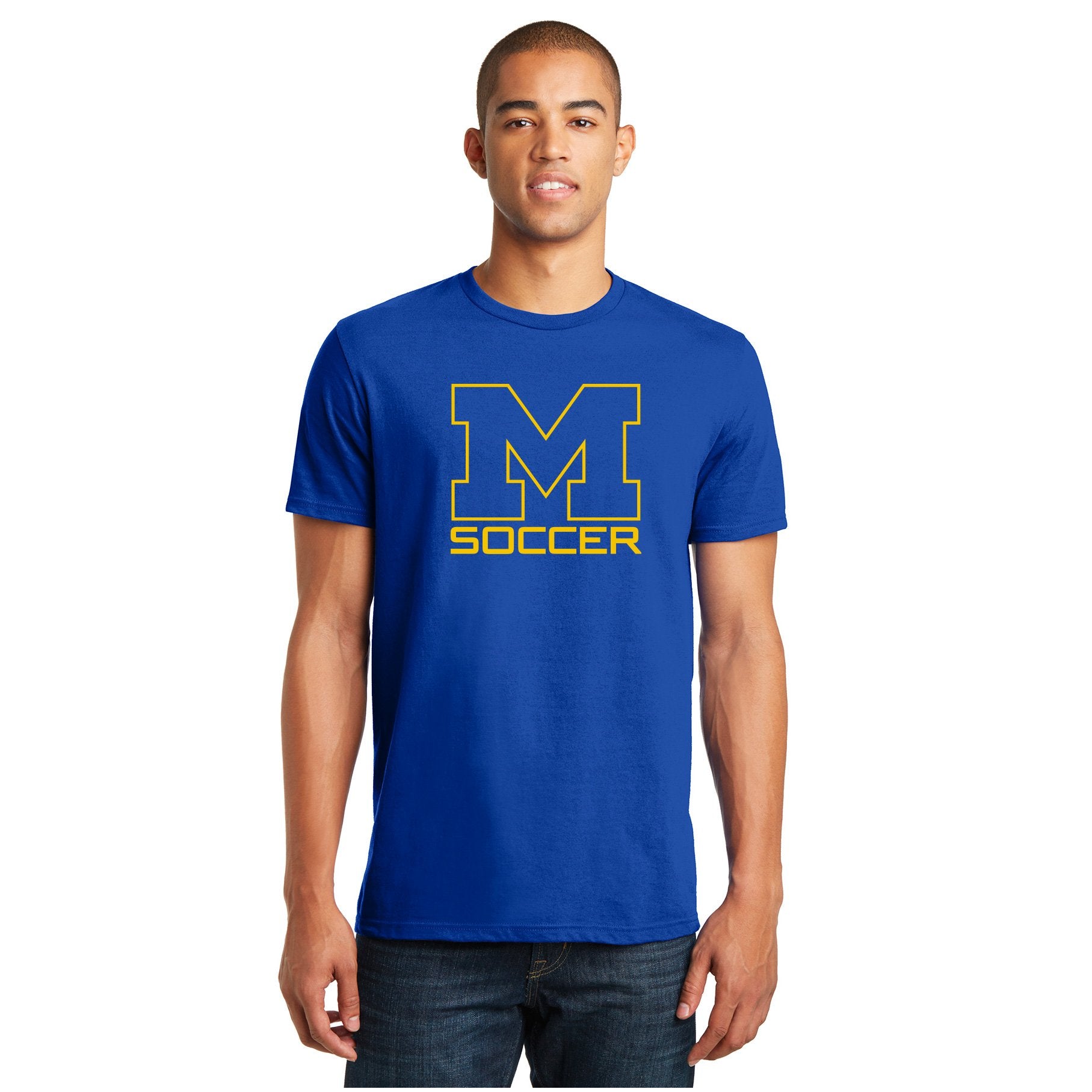 Mira Mesa Soccer Men's Tee - Royal Blue