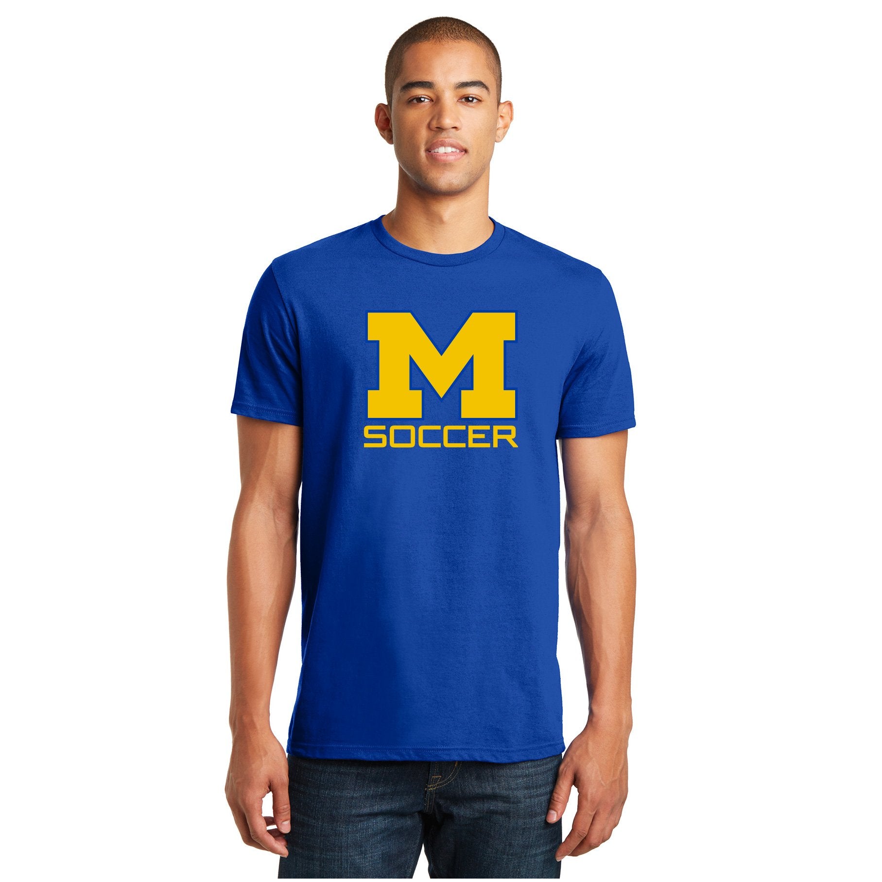 Mira Mesa Soccer Men's Tee - Royal Blue