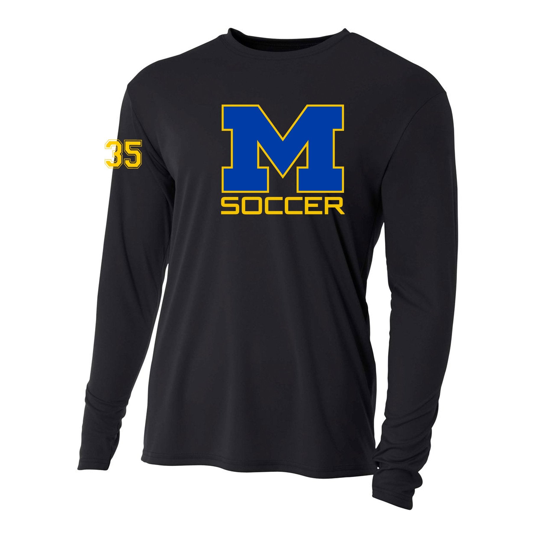 Mira Mesa Soccer Men's Long Sleeve Performance Tee