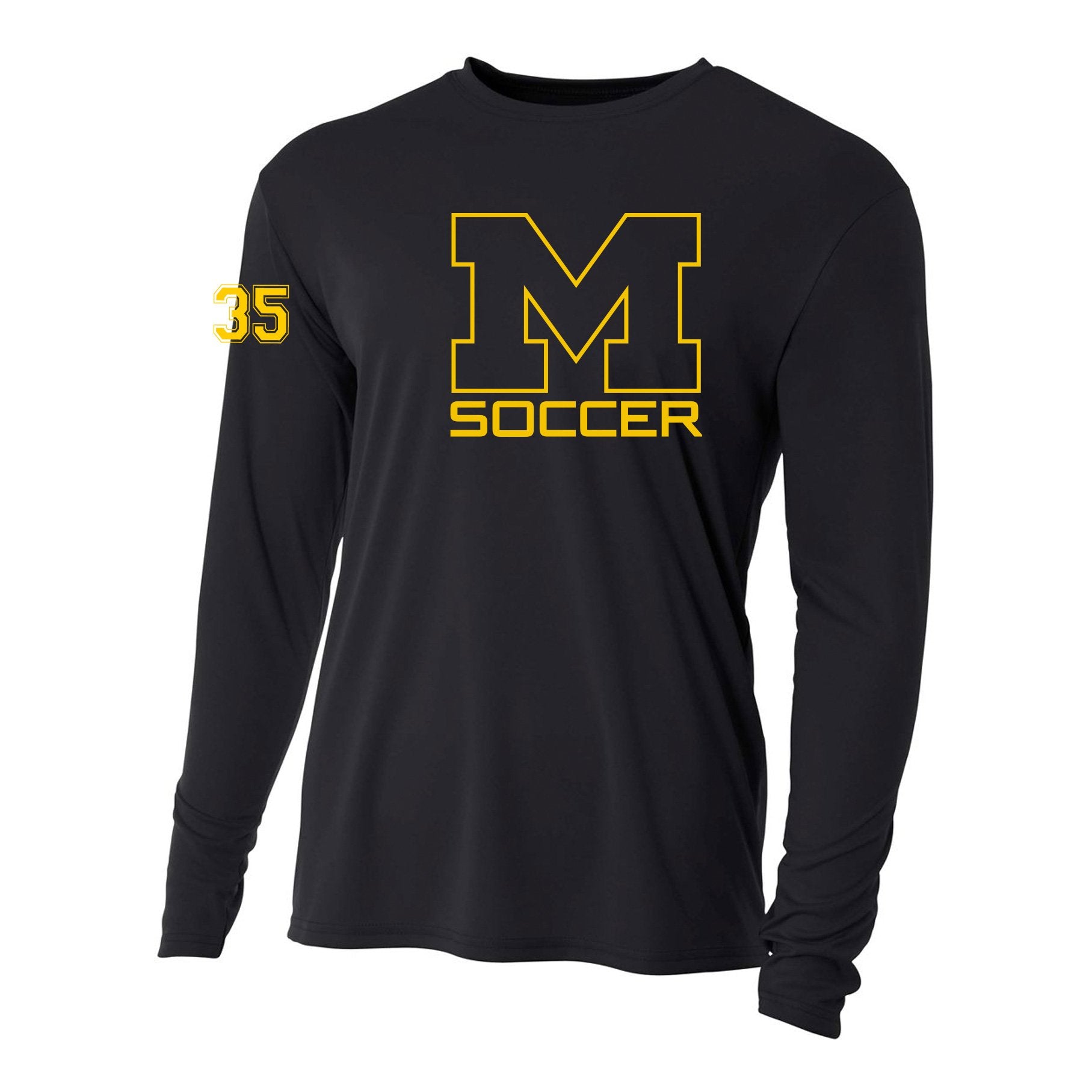 Mira Mesa Soccer Men's Long Sleeve Performance Tee