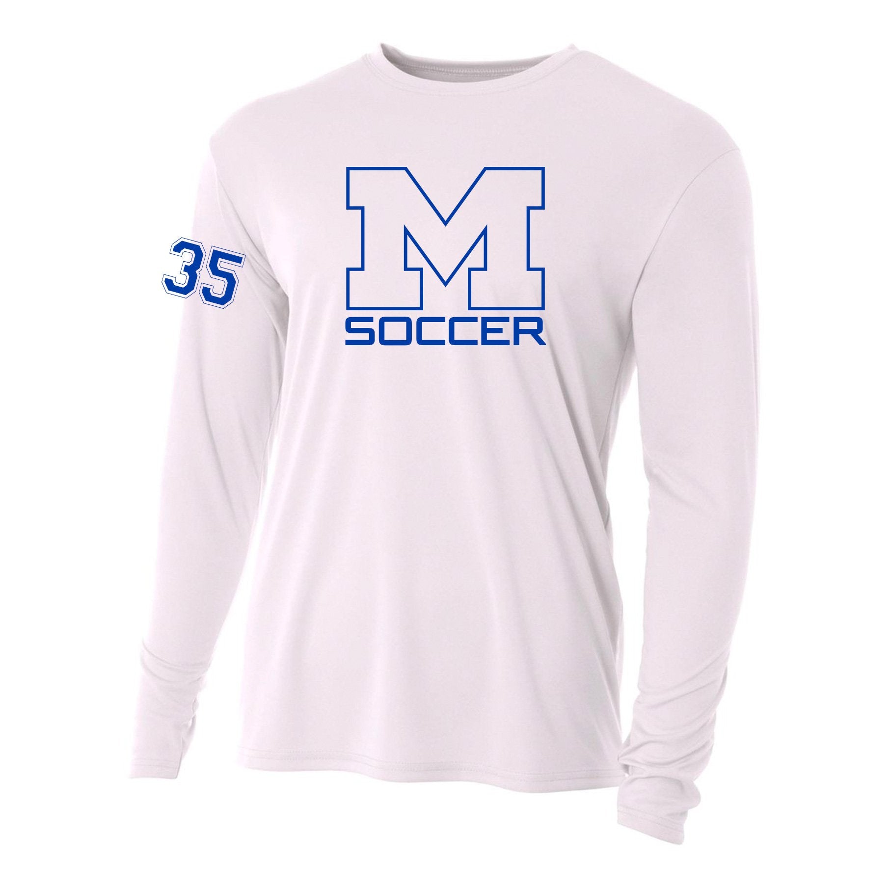 Mira Mesa Soccer Men's Long Sleeve Performance Tee