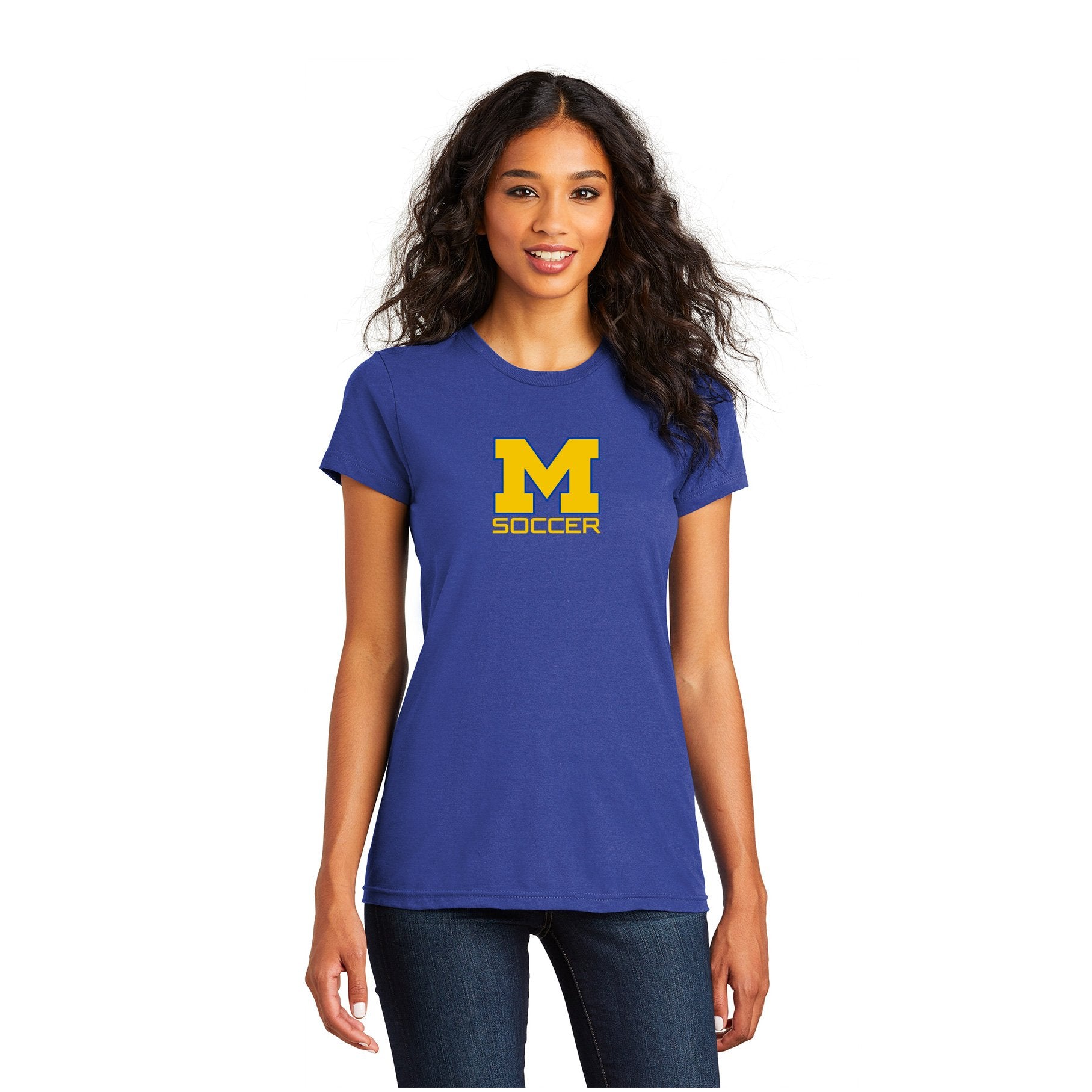 Mira Mesa Soccer Women's Tee - Royal Blue