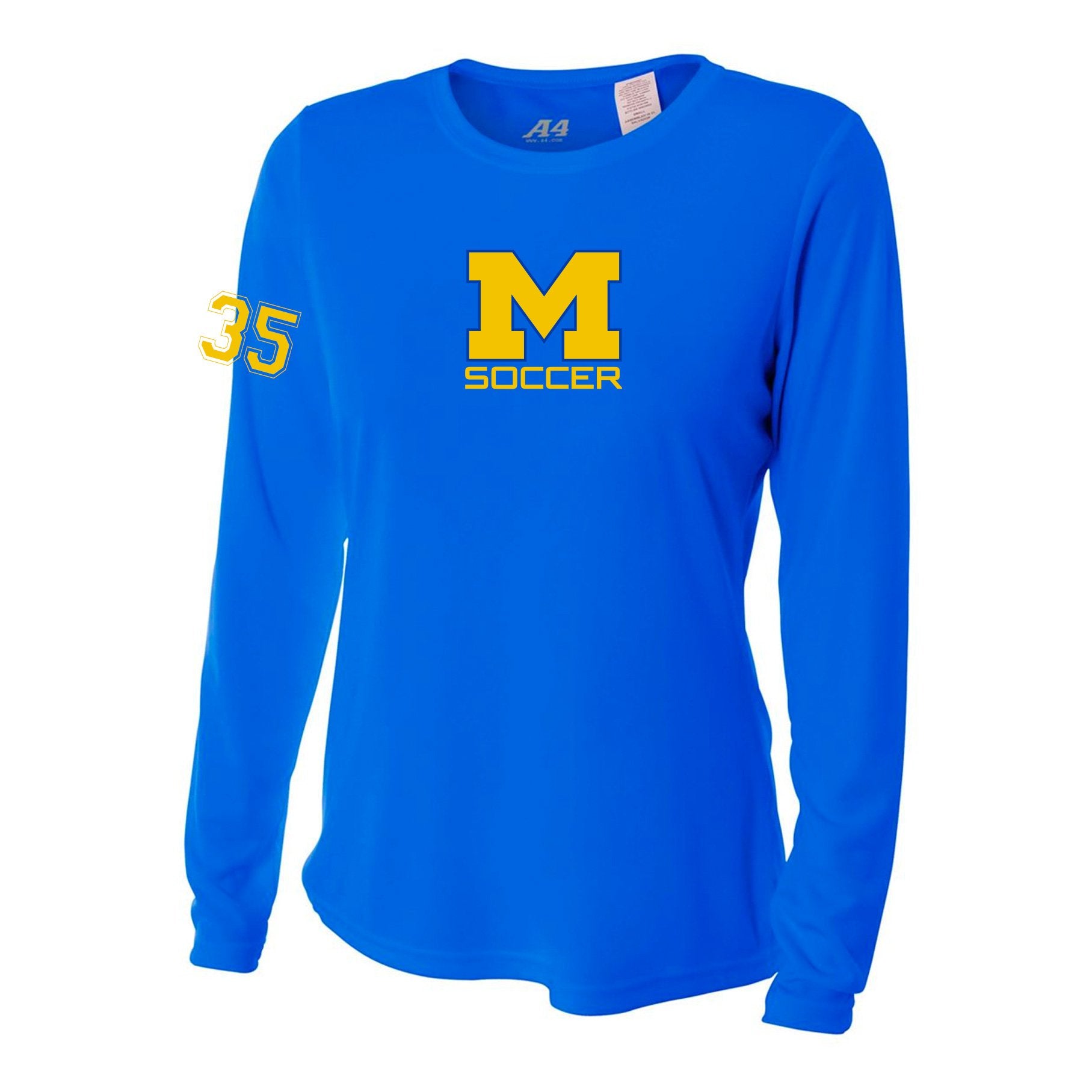 Mira Mesa Soccer Women's Long Sleeve Performance Tee