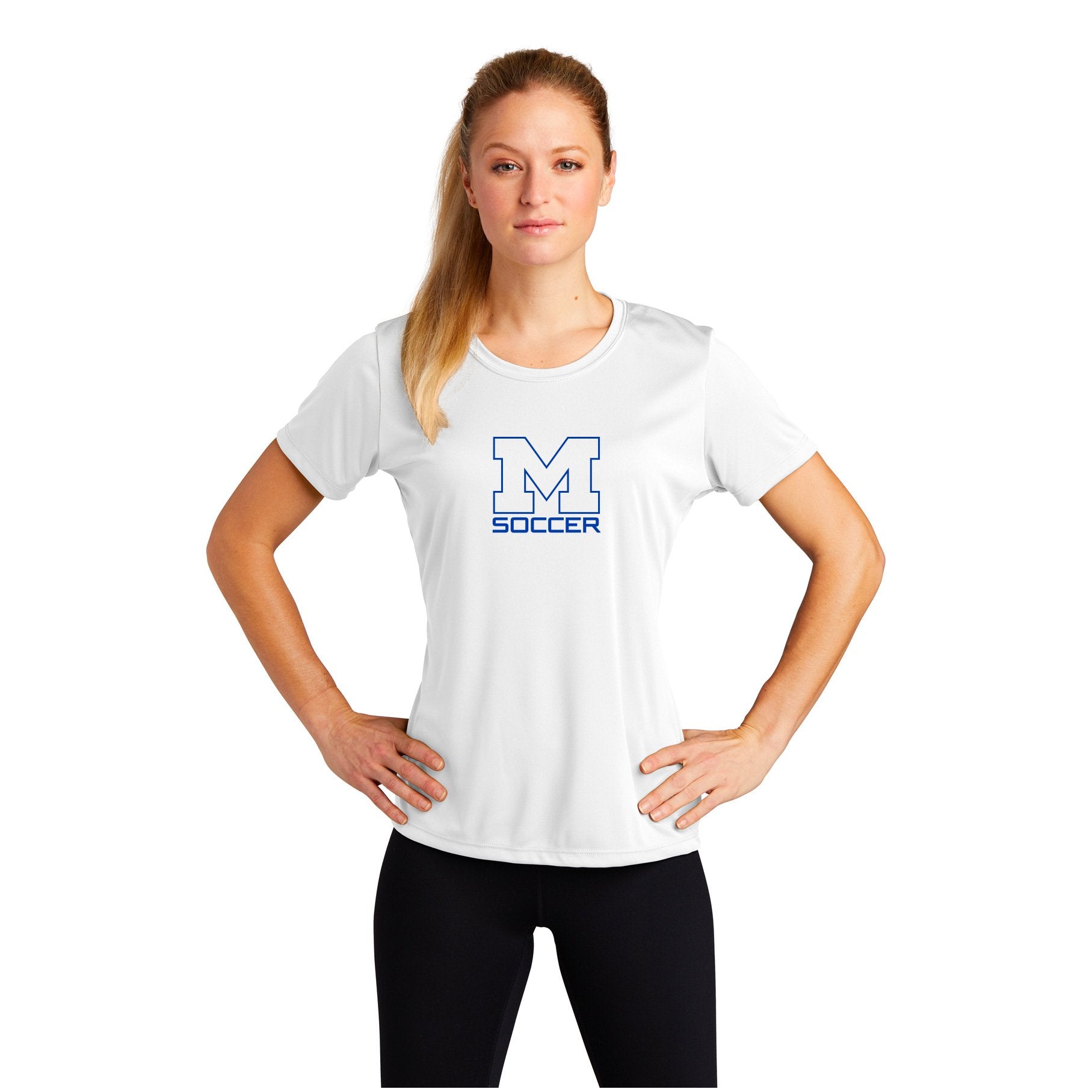 Mira Mesa Soccer Women's Performance Tee - Royal Blue