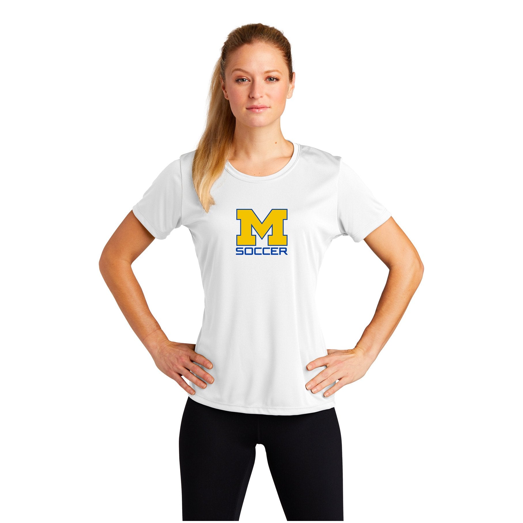Mira Mesa Soccer Women's Performance Tee - Royal Blue