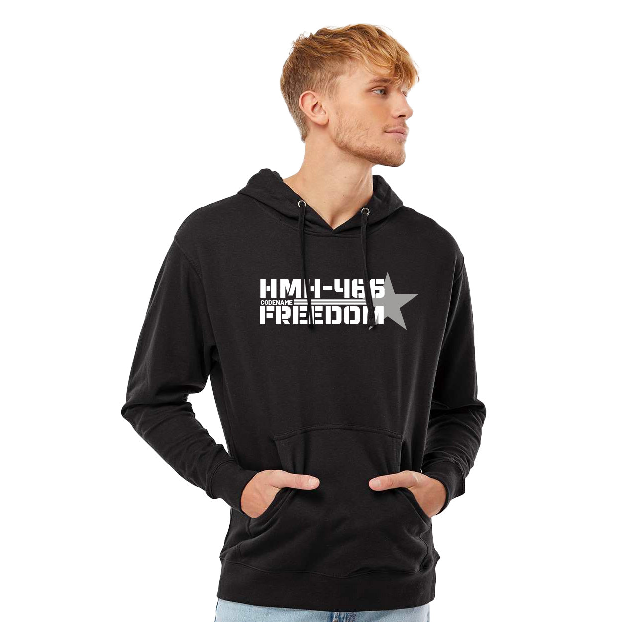 HMH-466 FREEDOM MIDWEIGHT HOODED SWEATSHIRT