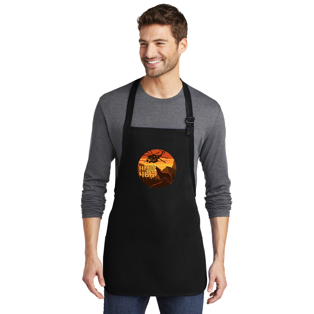 HMH-466 SUNSET PLAYER APRON