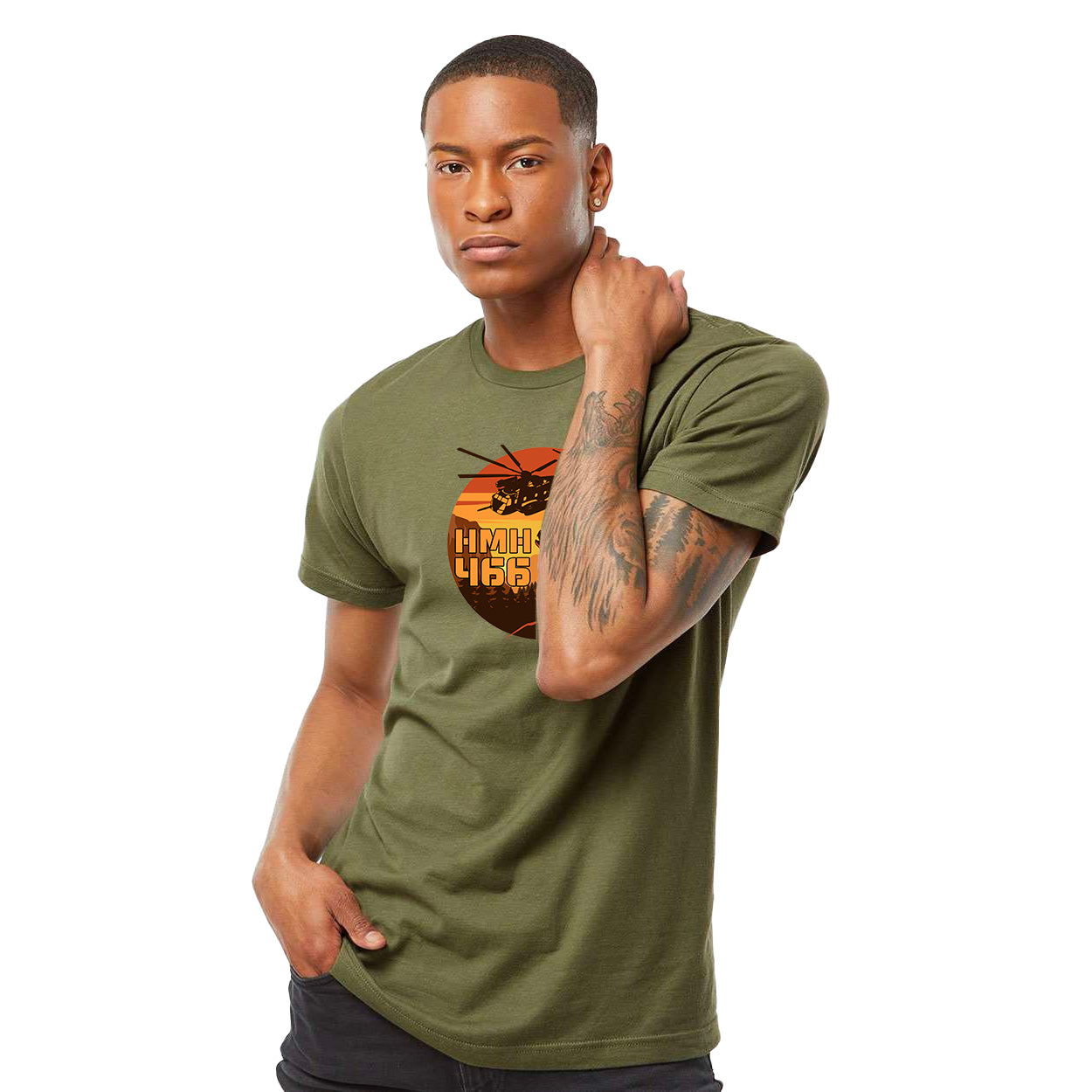 HMH-466 SUNSET CLASSIC T-SHIRT