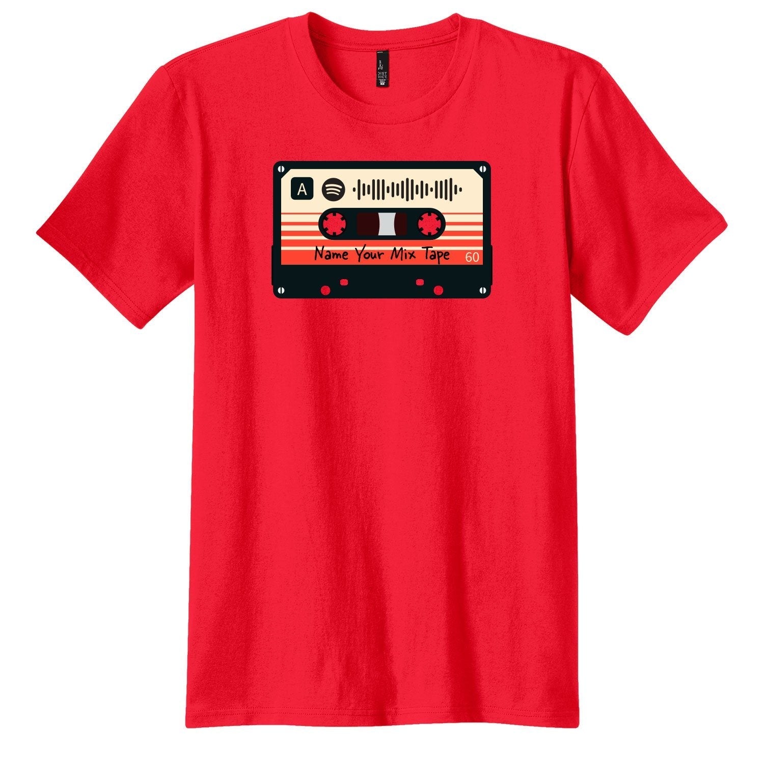 SCANNABLE: Spotify Mix Tape Vol. 1 Men's Short Sleeve Tee