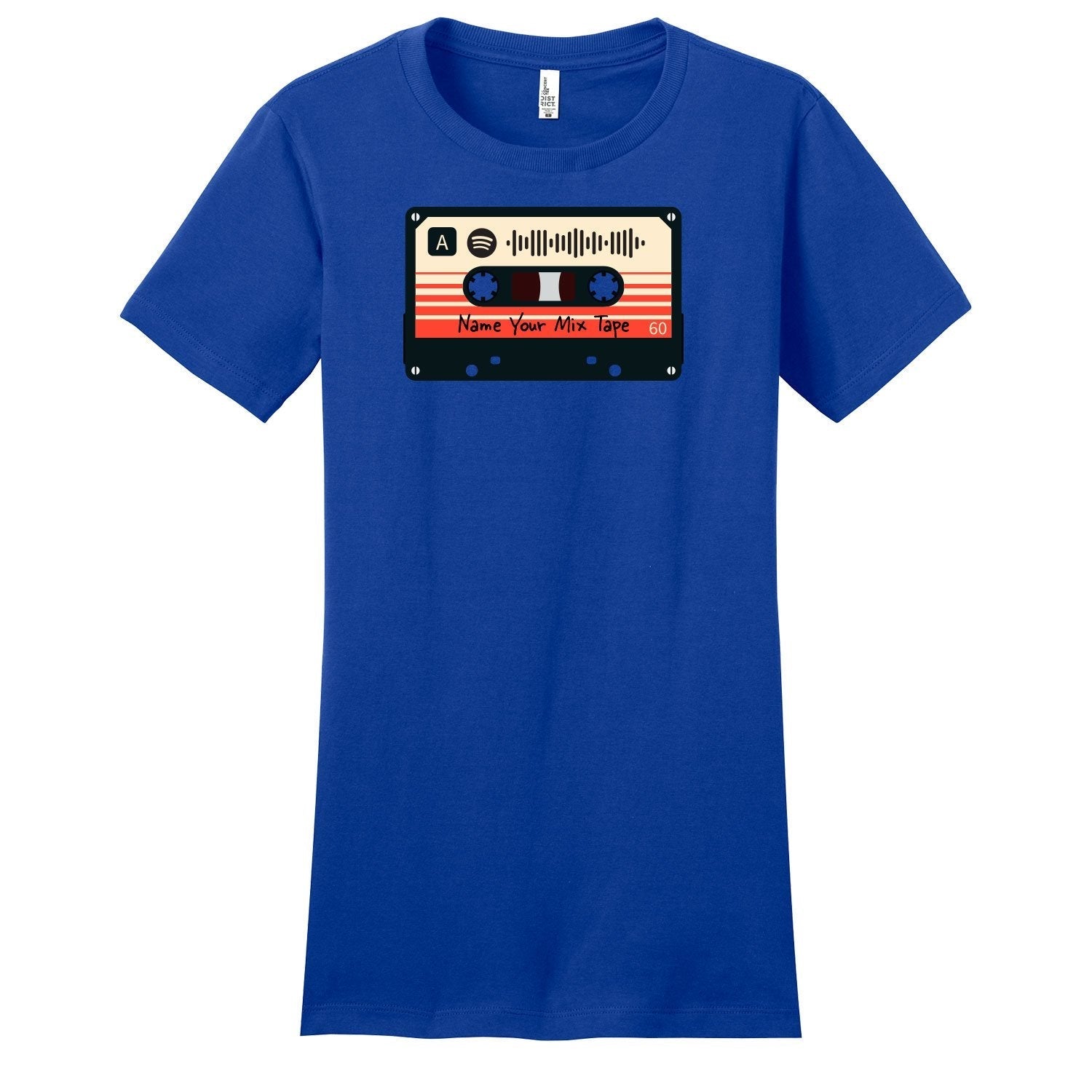 SCANNABLE: Spotify Mix Tape Vol. 1 Women's Short Sleeve Tee