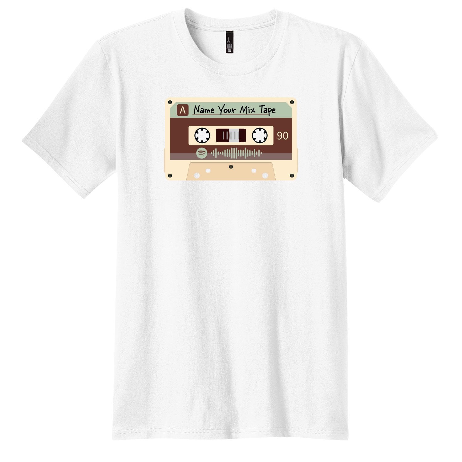SCANNABLE: Spotify Mix Tape Vol. 2 Men's Short Sleeve Tee