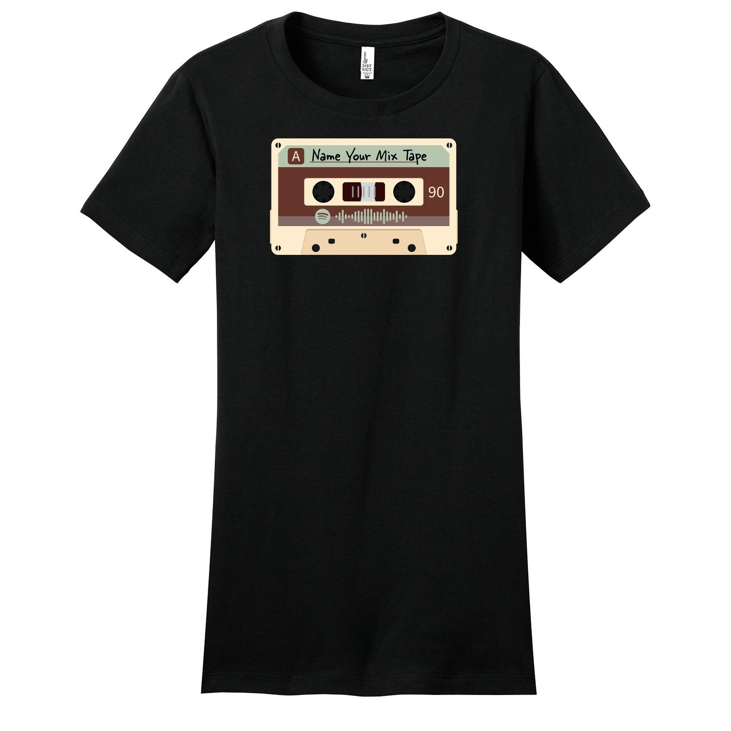 SCANNABLE: Spotify Mix Tape Vol. 2 Women's Short Sleeve Tee