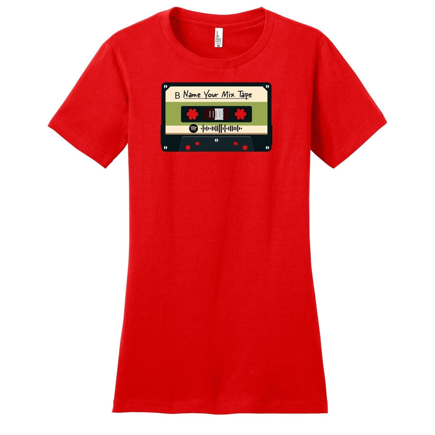 SCANNABLE: Spotify Mix Tape Vol. 3 Women's Short Sleeve Tee