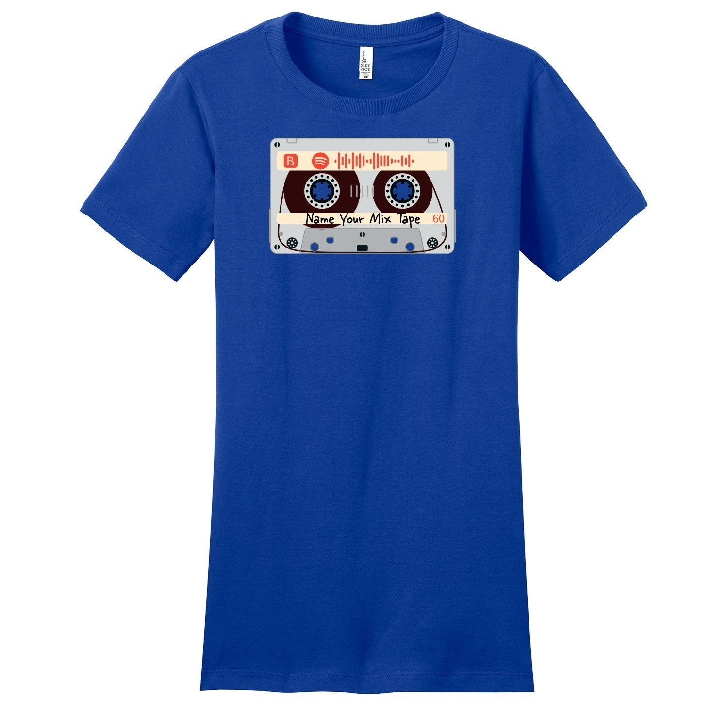 SCANNABLE: Spotify Mix Tape Vol. 4 Women's Short Sleeve Tee