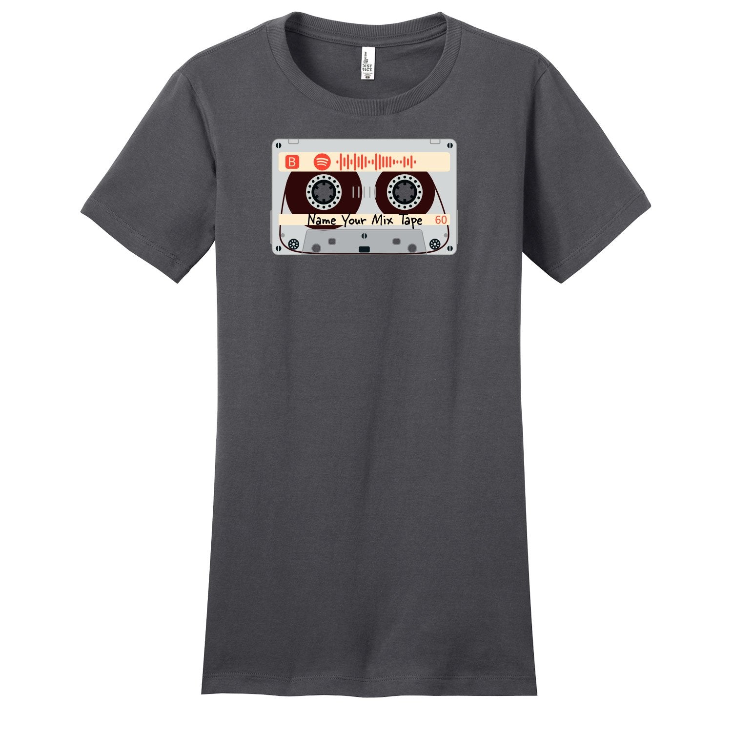 SCANNABLE: Spotify Mix Tape Vol. 4 Women's Short Sleeve Tee