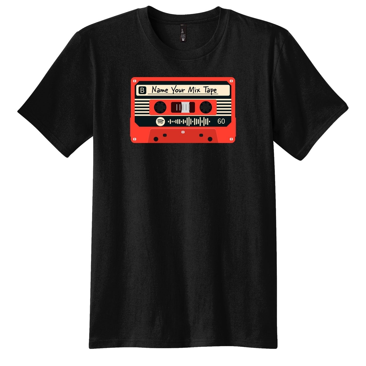 SCANNABLE: Spotify Mix Tape Vol. 5 Men's Short Sleeve Tee
