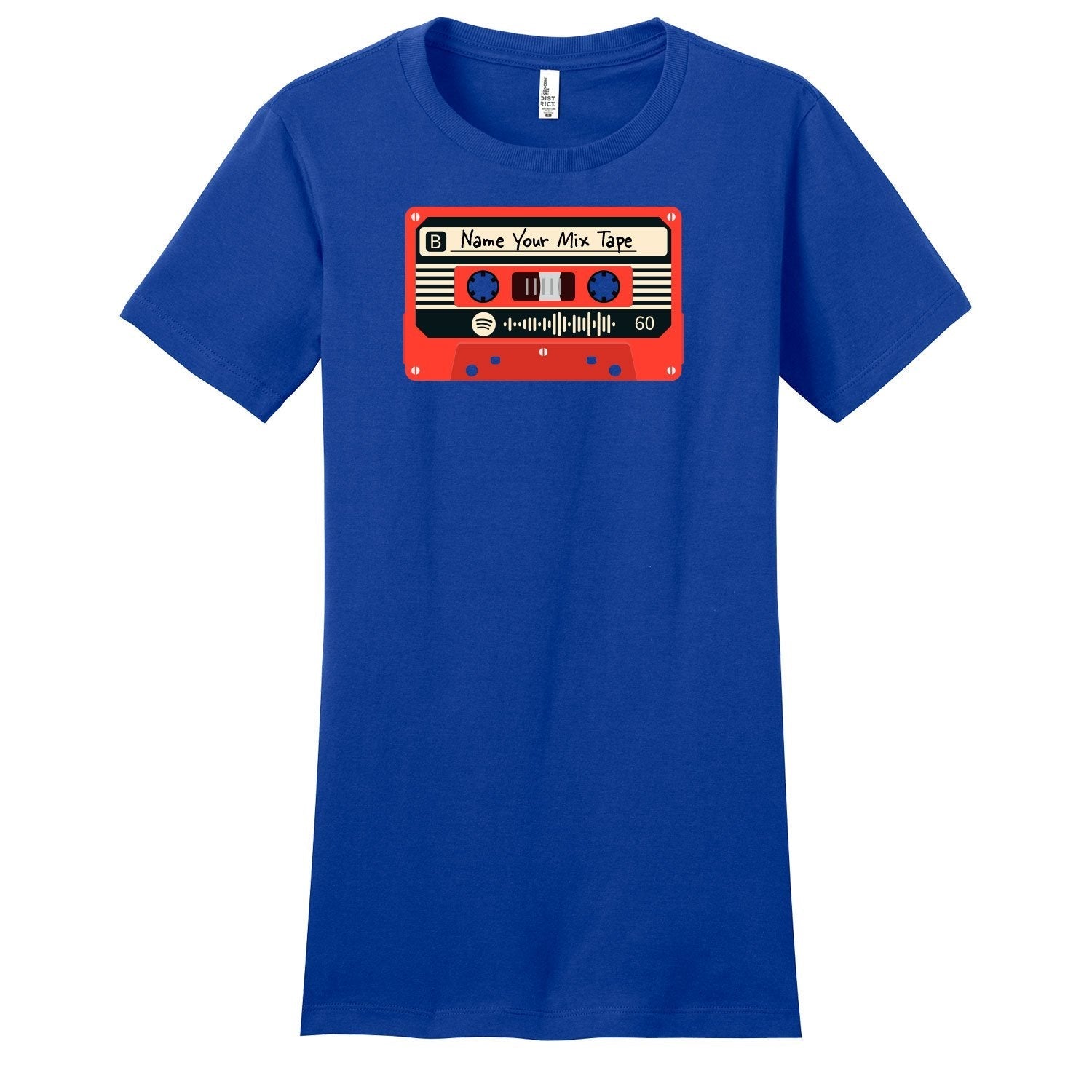 SCANNABLE: Spotify Mix Tape Vol. 5 Women's Short Sleeve Tee