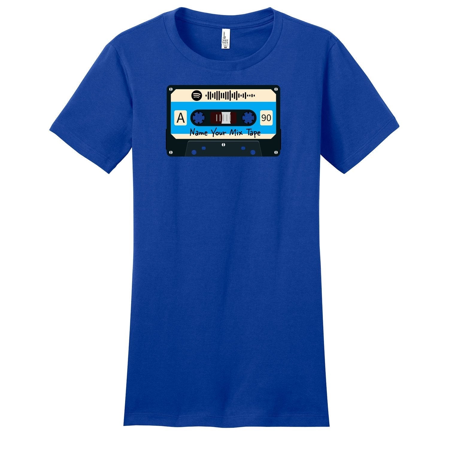 SCANNABLE: Spotify Mix Tape Vol. 6 Women's Short Sleeve Tee