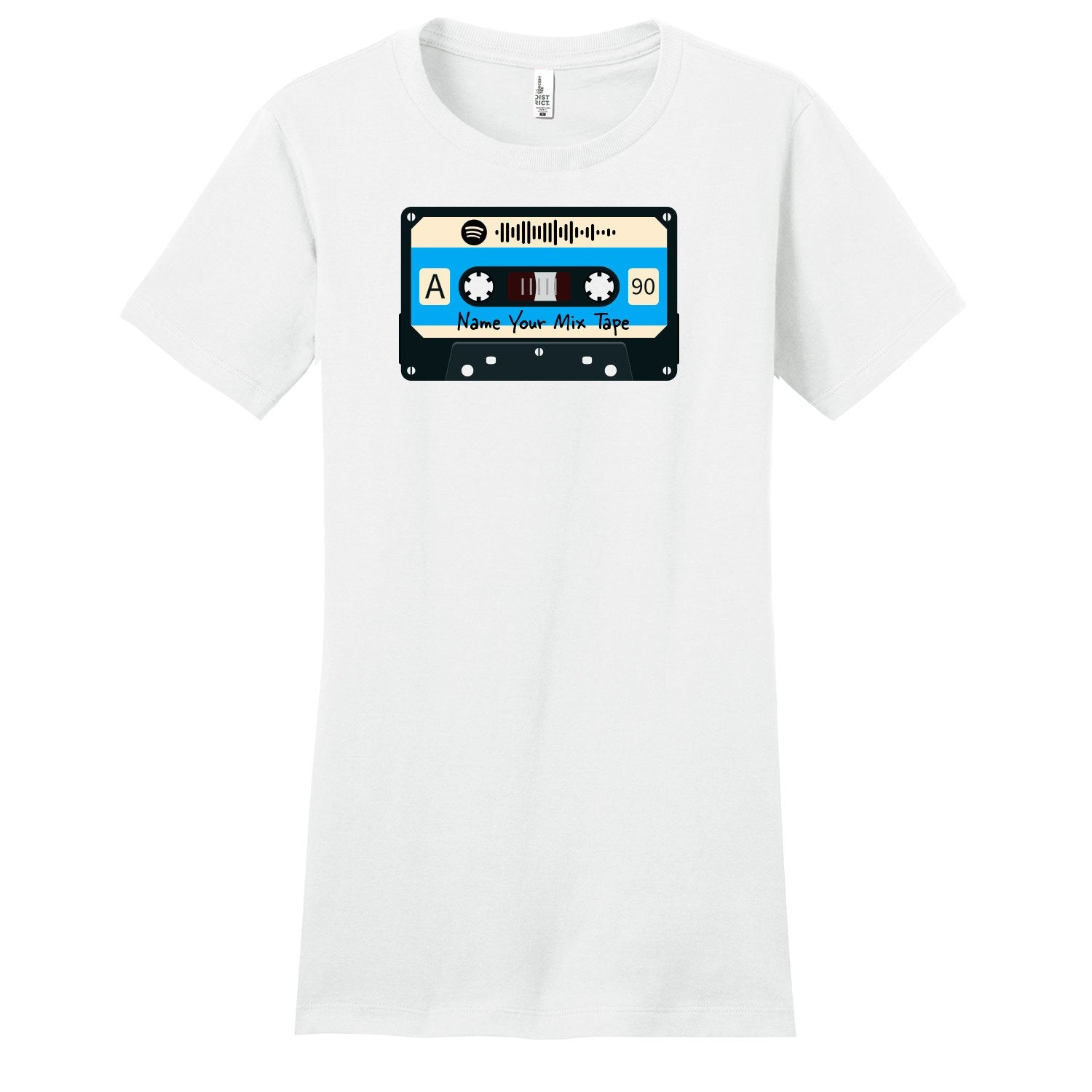 SCANNABLE: Spotify Mix Tape Vol. 6 Women's Short Sleeve Tee