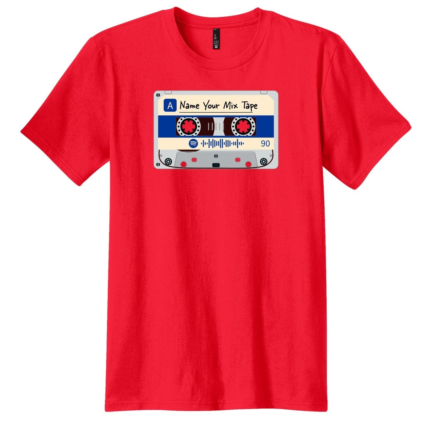 SCANNABLE: Spotify Mix Tape Vol. 7 Men's Short Sleeve Tee
